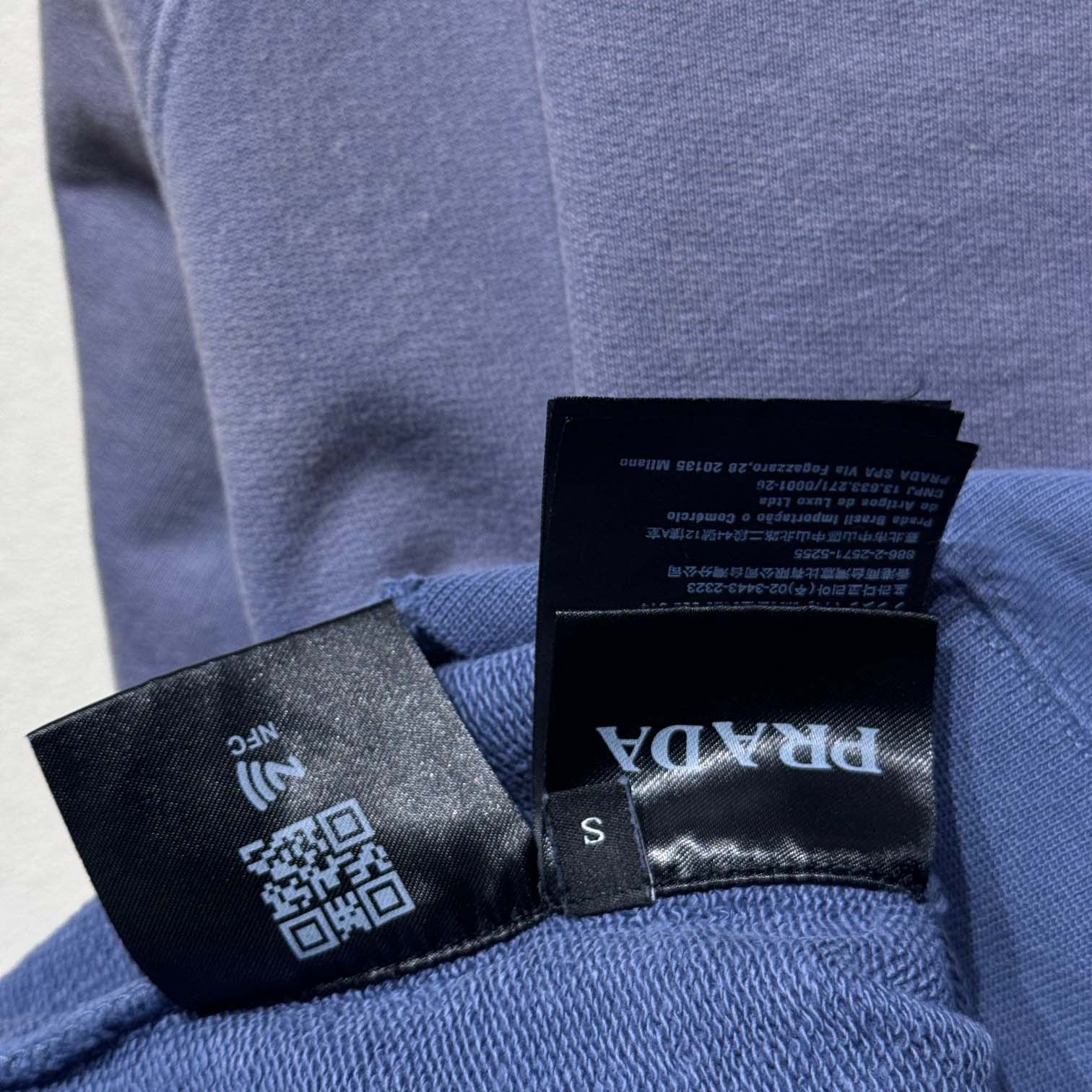 Prada Cotton Fleece Sweatshirt - DopestKickz