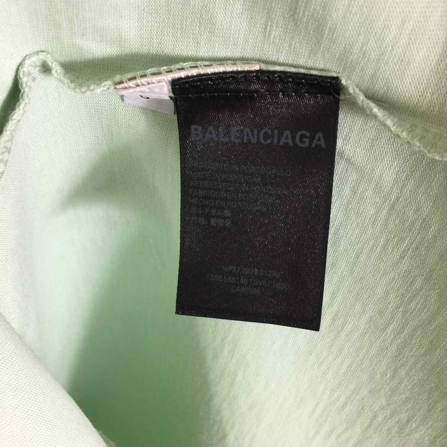 Balenciaga Cotton T-Shirt Medium Fit - DopestKickz