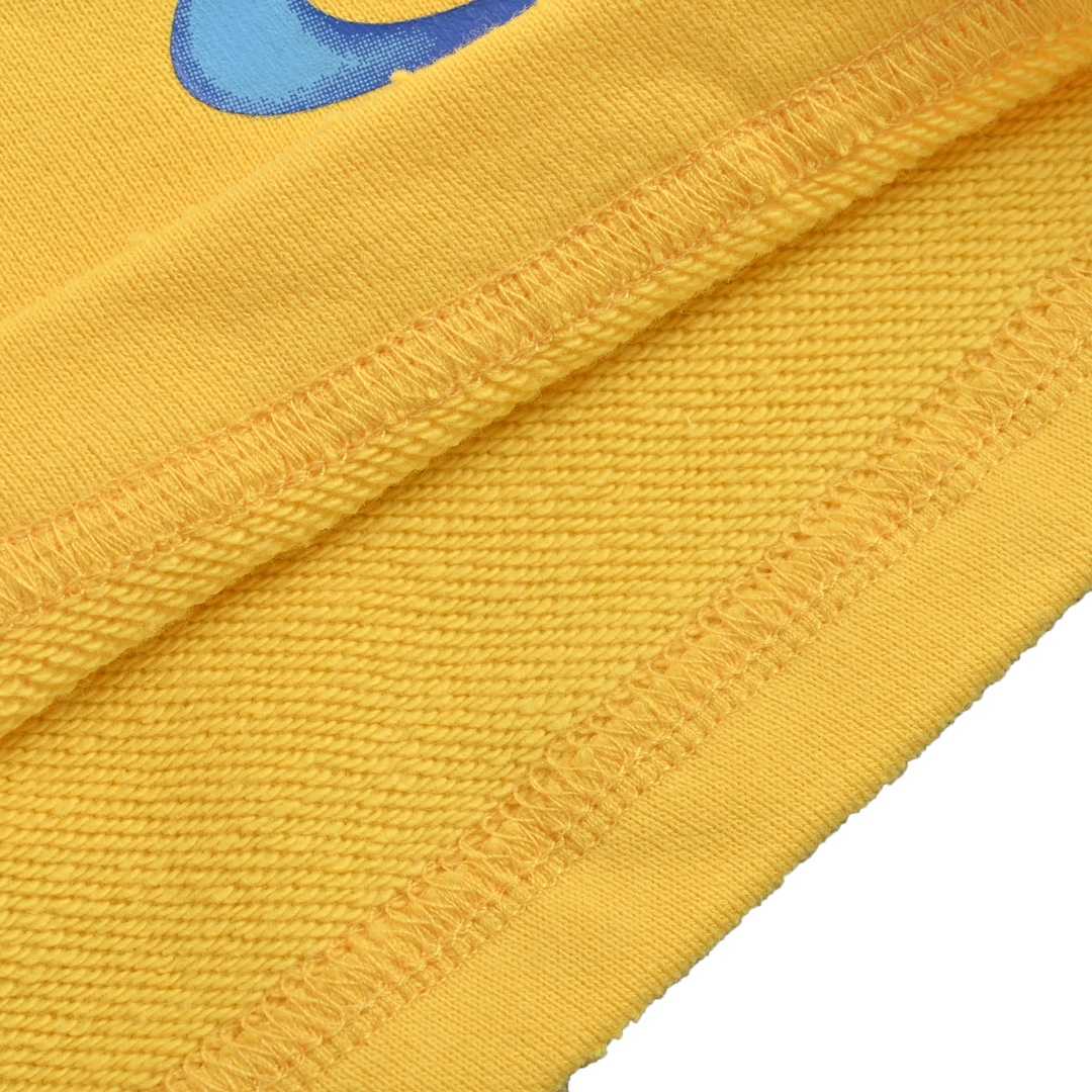 Balenciaga Sweat Shorts 'Faded Yellow' - DopestKickz