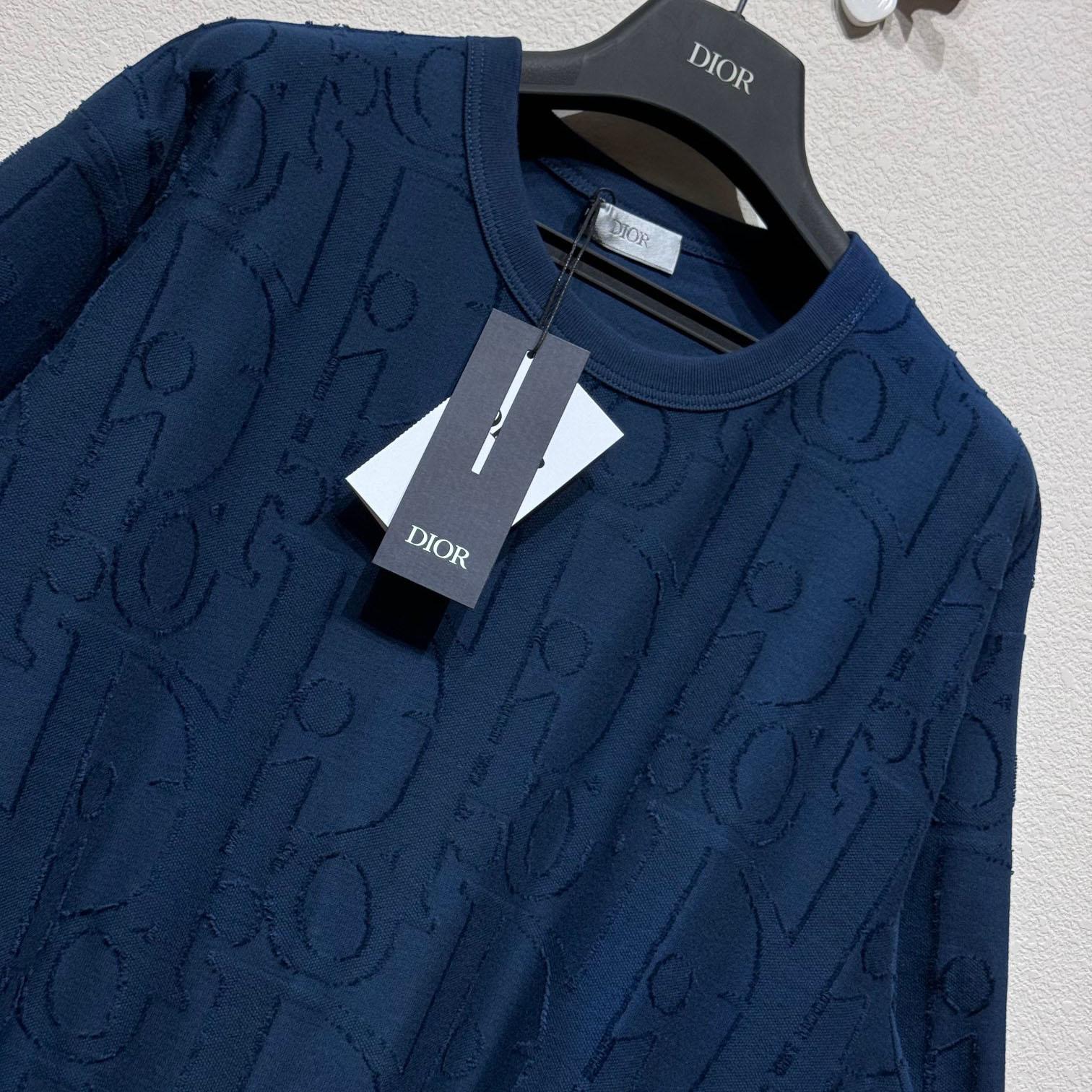 Dior Oblique T-Shirt, Relaxed Fit  - DopestKickz