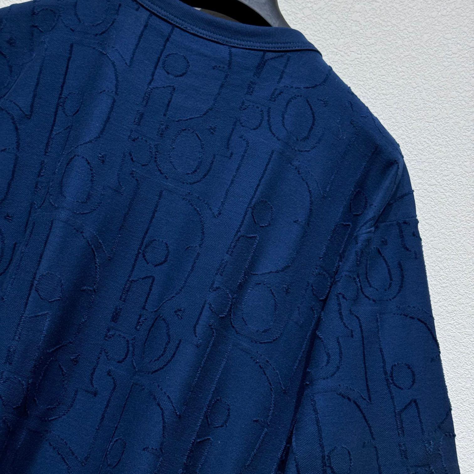Dior Oblique T-Shirt, Relaxed Fit  - DopestKickz