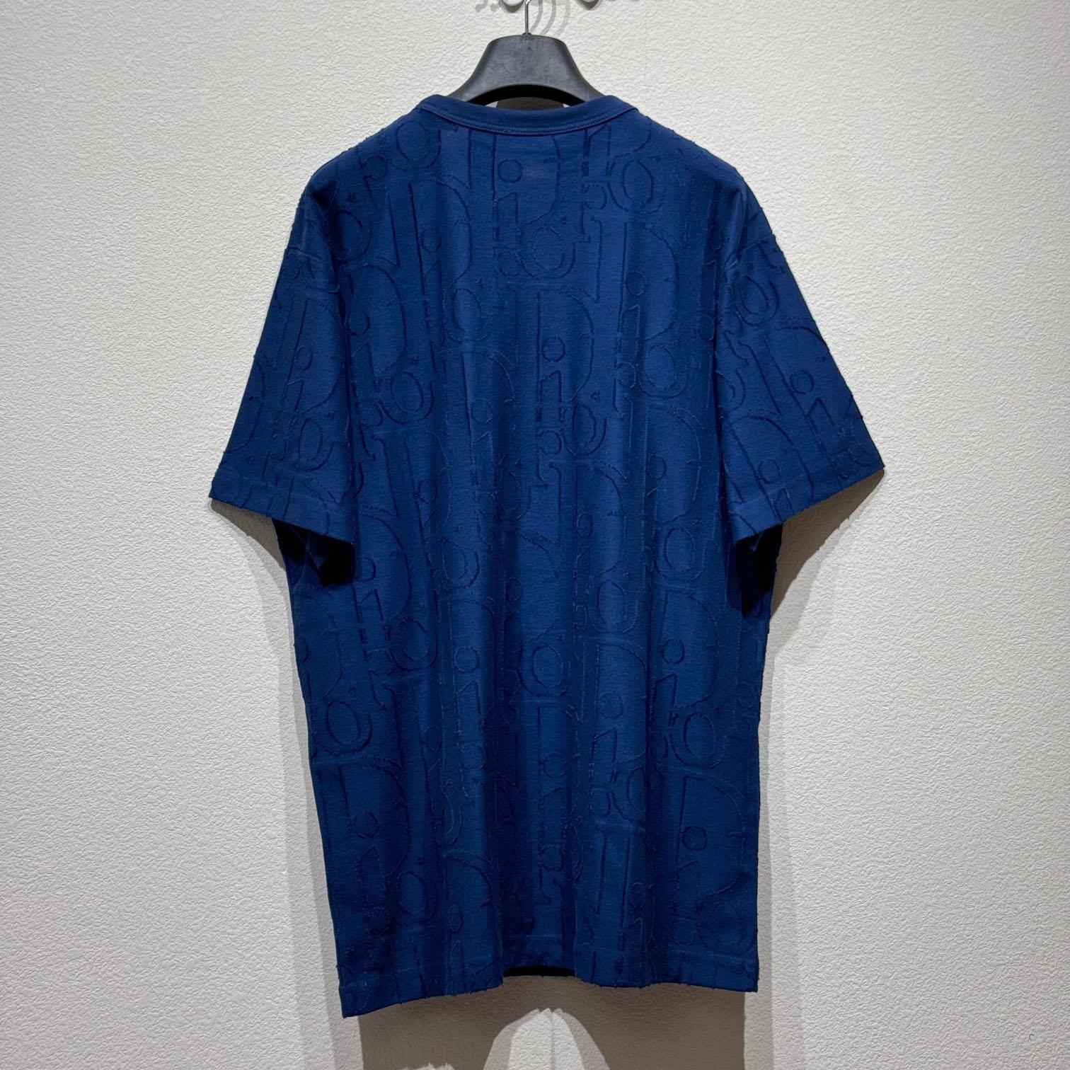 Dior Oblique T-Shirt, Relaxed Fit  - DopestKickz