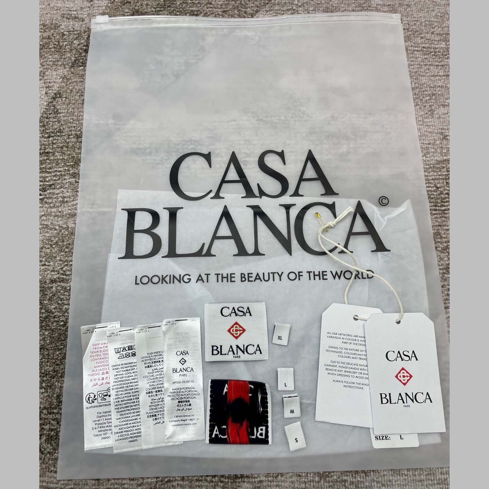 Casablanca La Prémonition T-Shirt   C1019 - DopestKickz