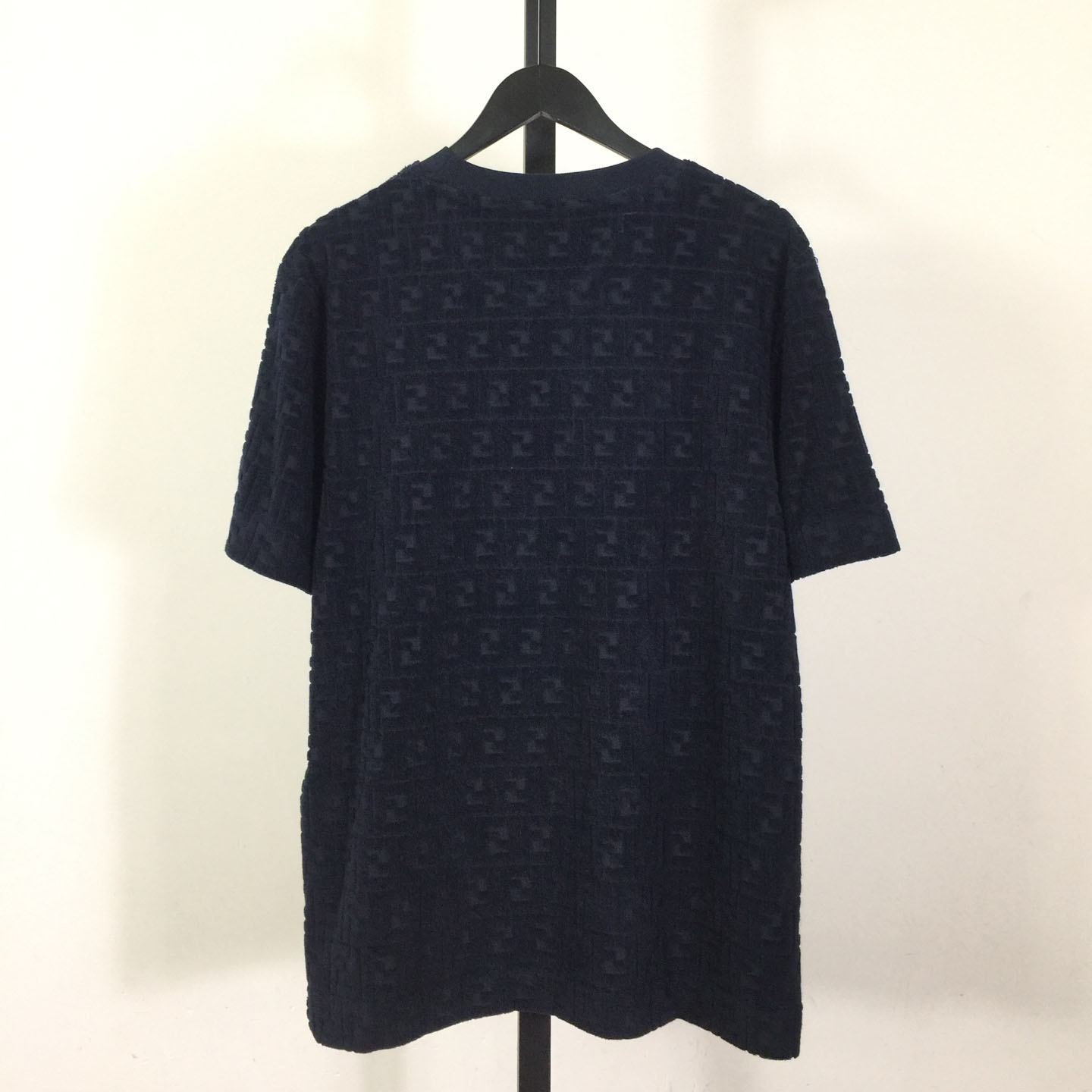 Fendi Blue FF Piqué T-shirt - DopestKickz