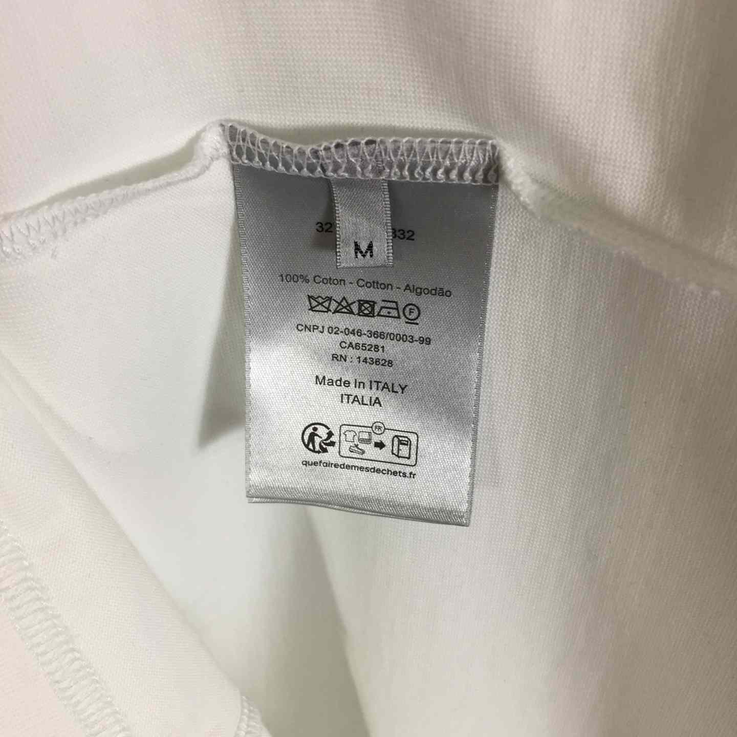 Dior Logo Cotton T-Shirt  - DopestKickz