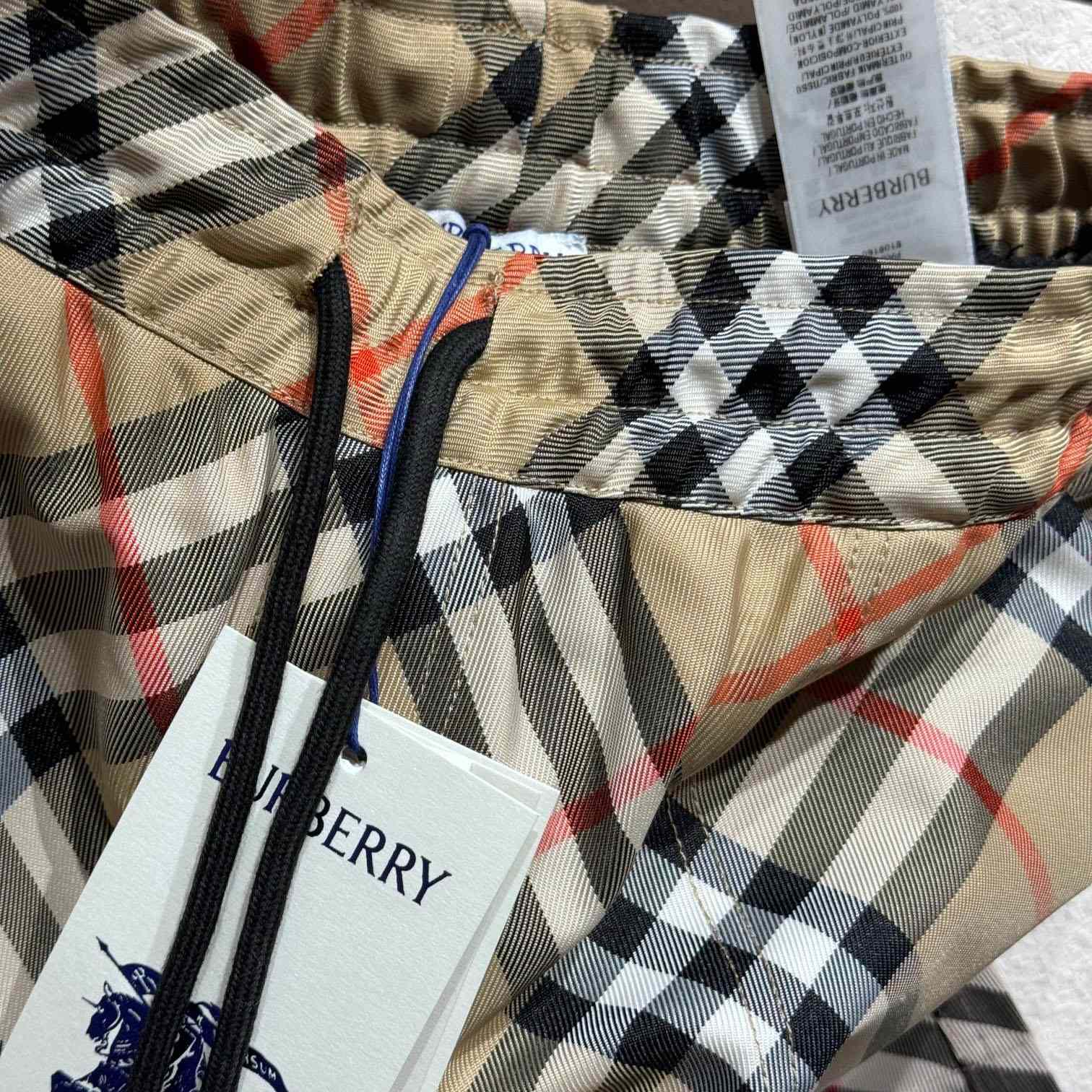 Burberry Check Swim Shorts - DopestKickz