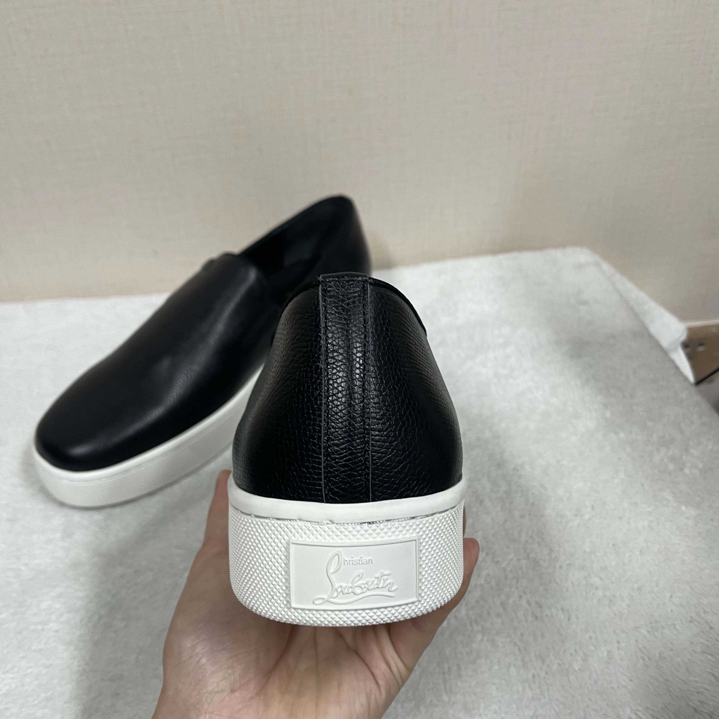 Christian Louboutin Boatissimo Slip-on Sneakers  - DopestKickz