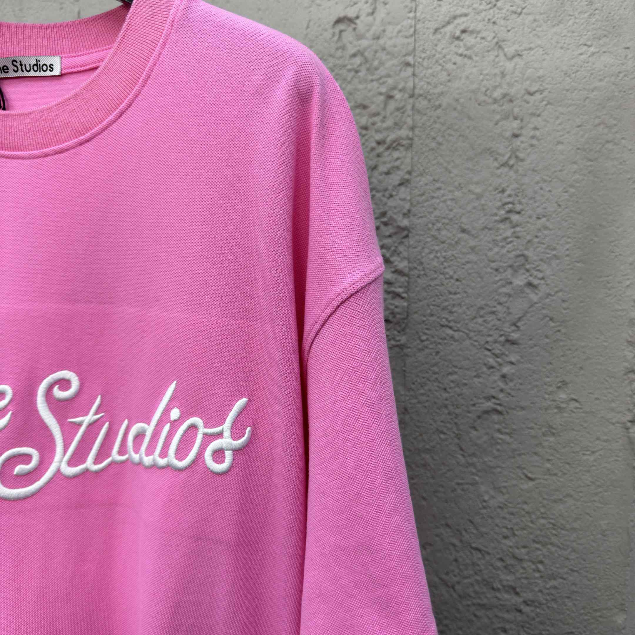 Acne Studios Logo T-shirt - Relaxed Fit - DopestKickz