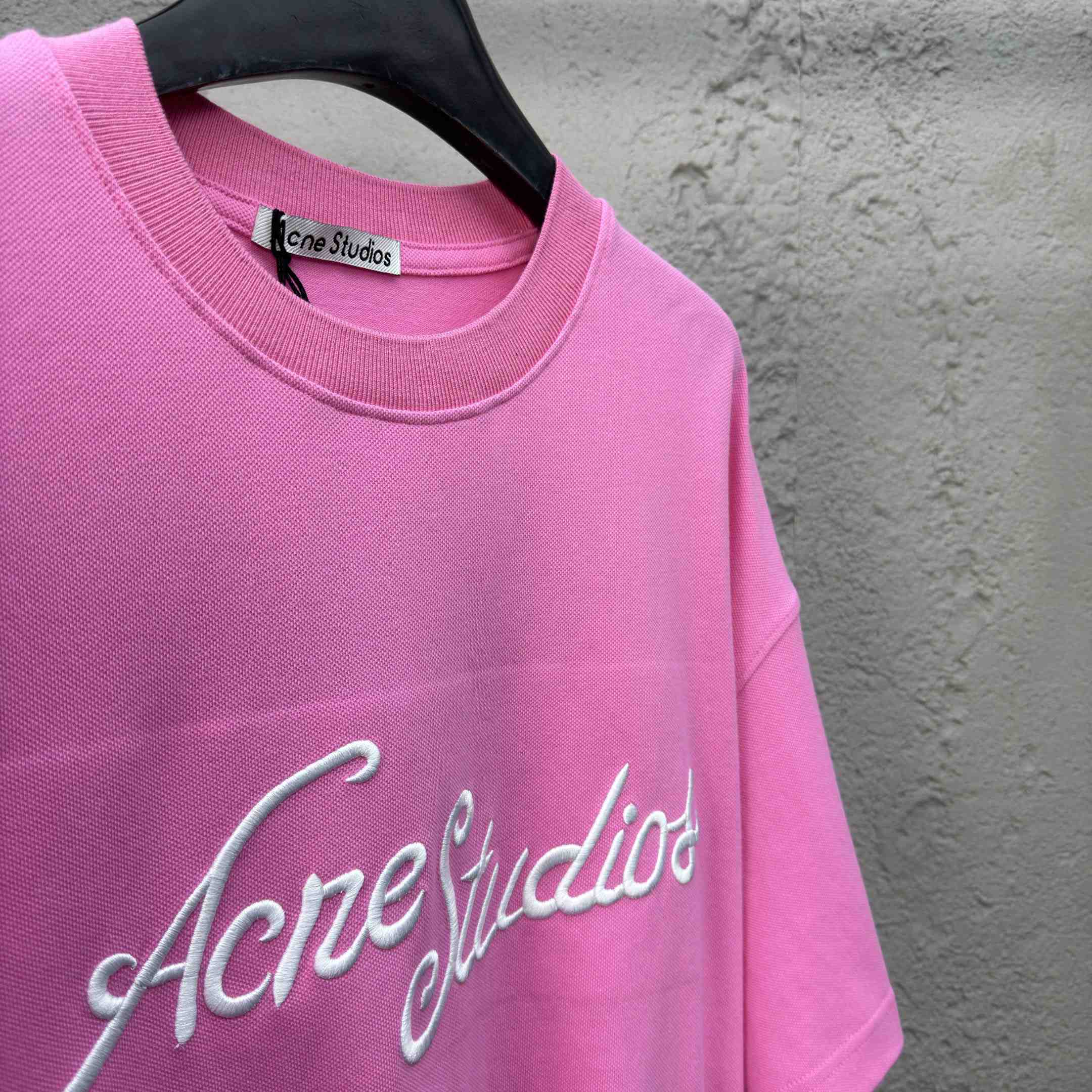 Acne Studios Logo T-shirt - Relaxed Fit - DopestKickz