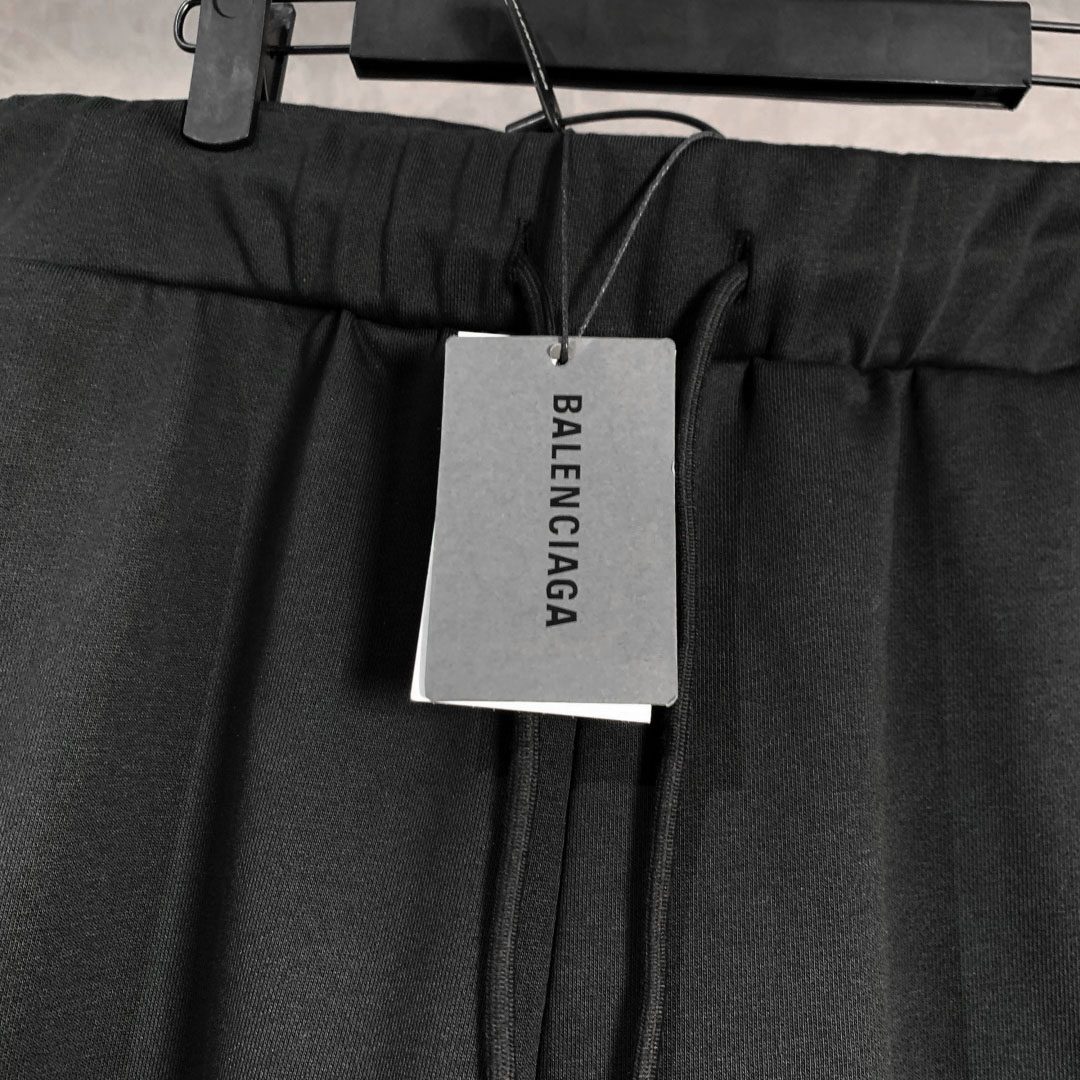 Balenciaga Cotton Logo Shorts - DopestKickz