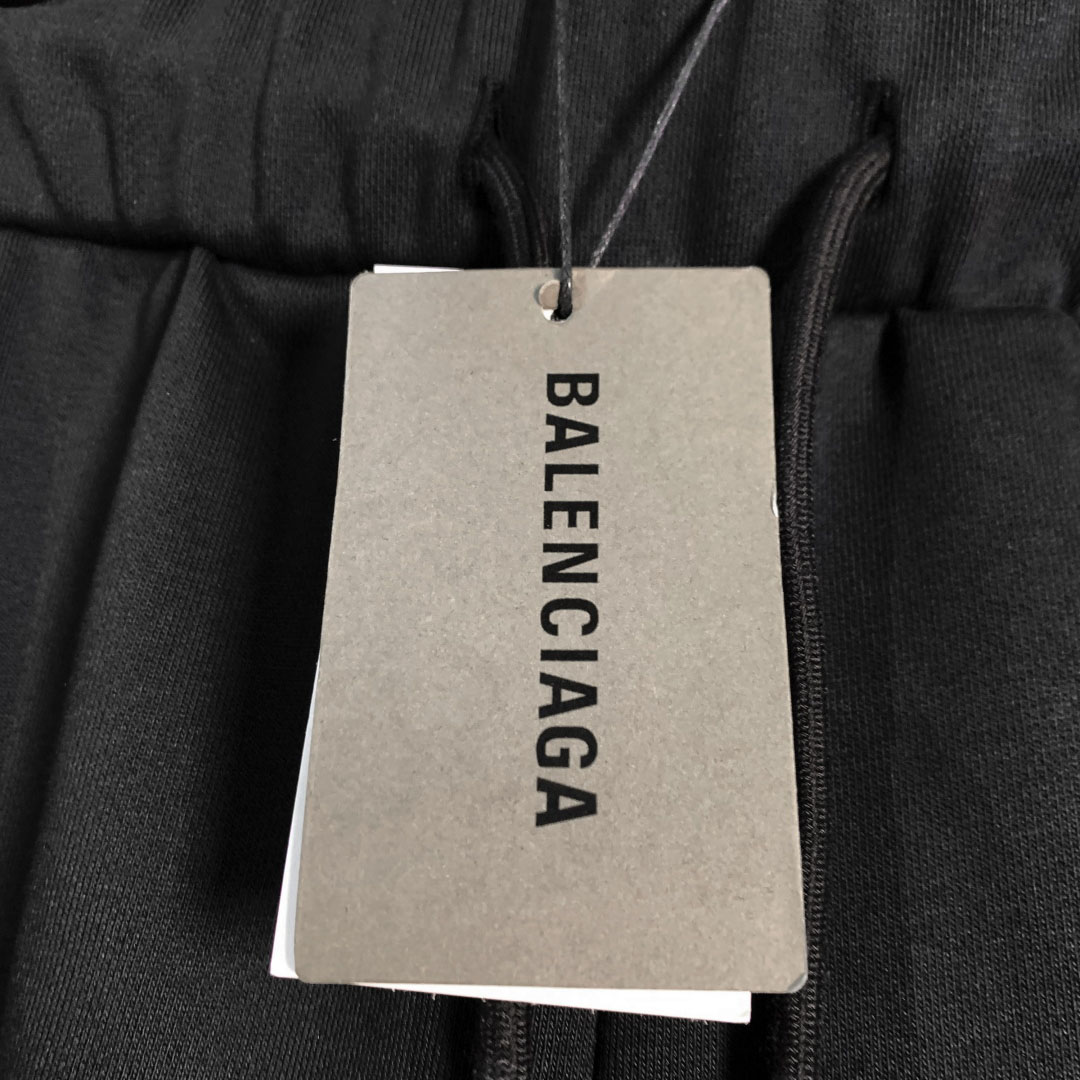 Balenciaga Cotton Logo Shorts - DopestKickz