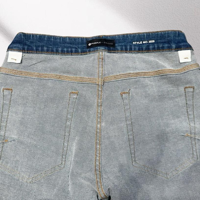 Purple-Brand Denim Shorts    6005 - DopestKickz
