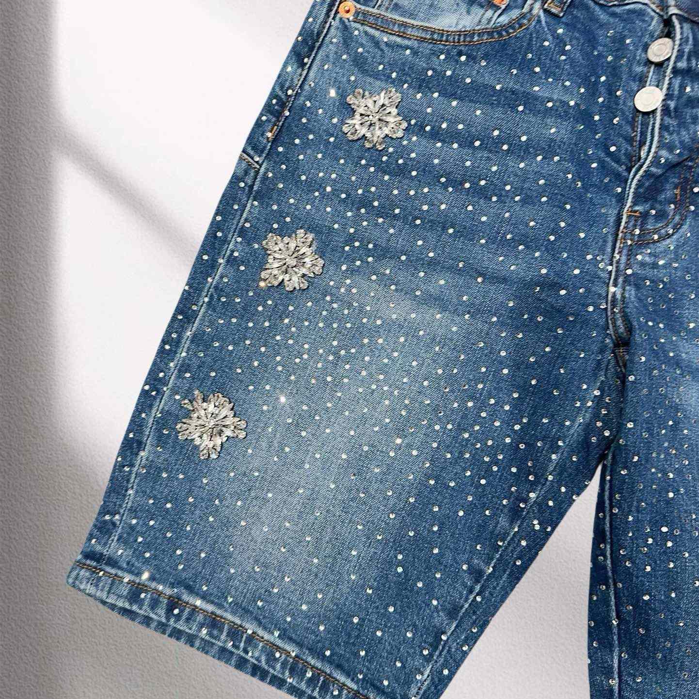 Purple-Brand Denim Shorts    6005 - DopestKickz