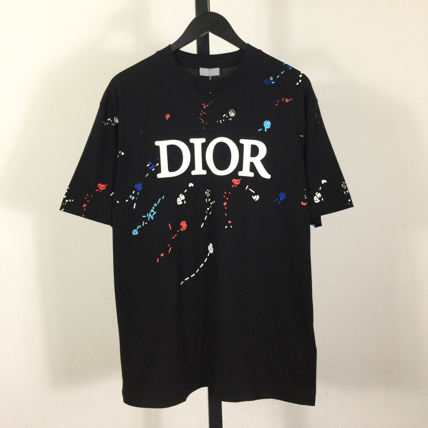 Dior Logo Cotton T-Shirt  - DopestKickz