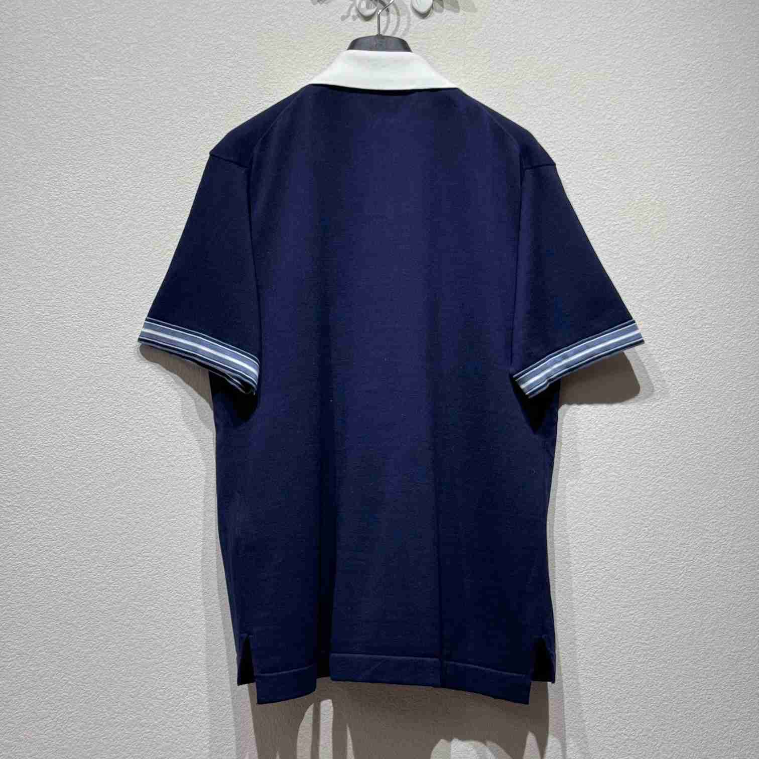 Christian Dior Couture Lily of the Valley Polo Shirt - DopestKickz