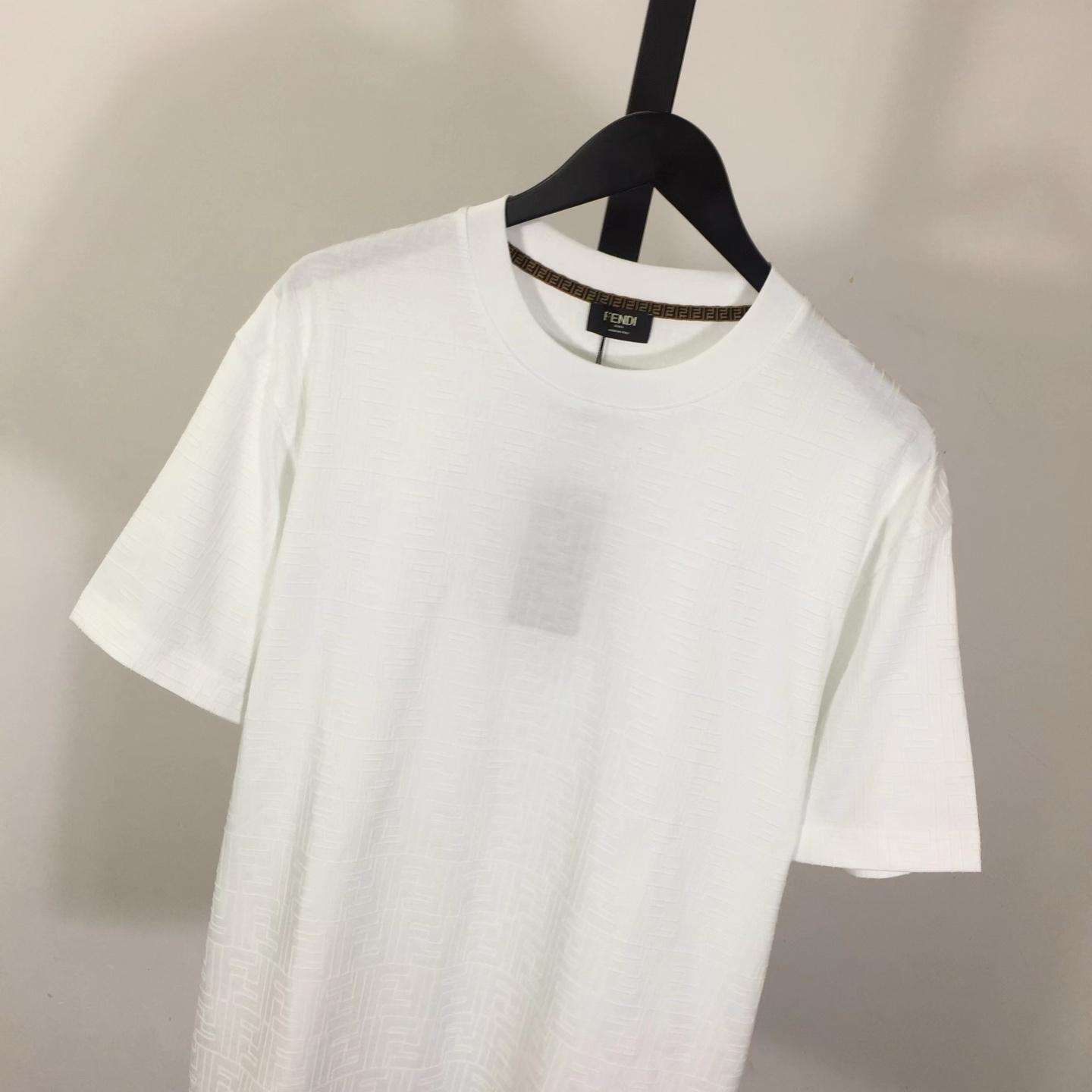 Fendi Cotton Jersey T-shirt  - DopestKickz