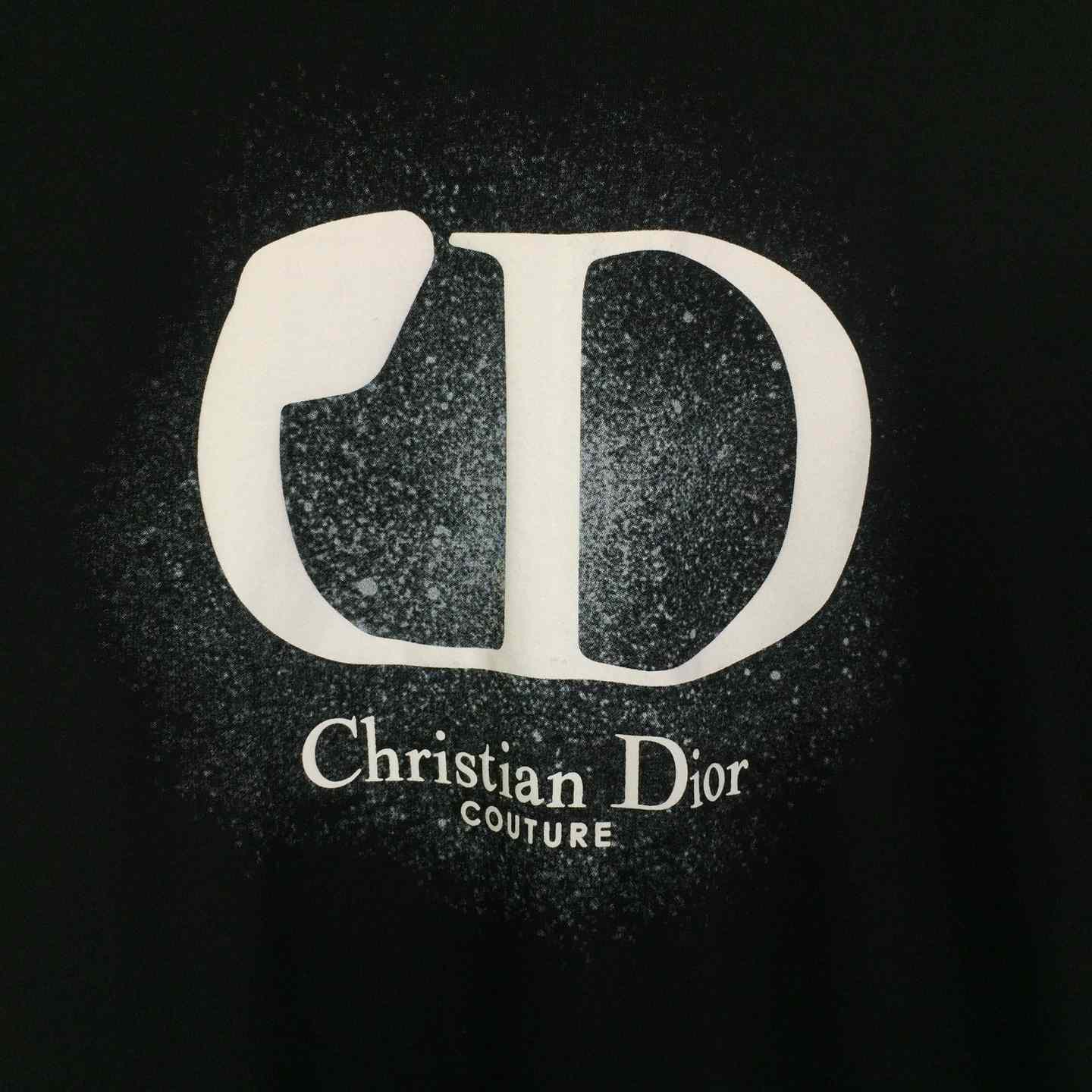 Dior Logo Cotton T-Shirt  - DopestKickz