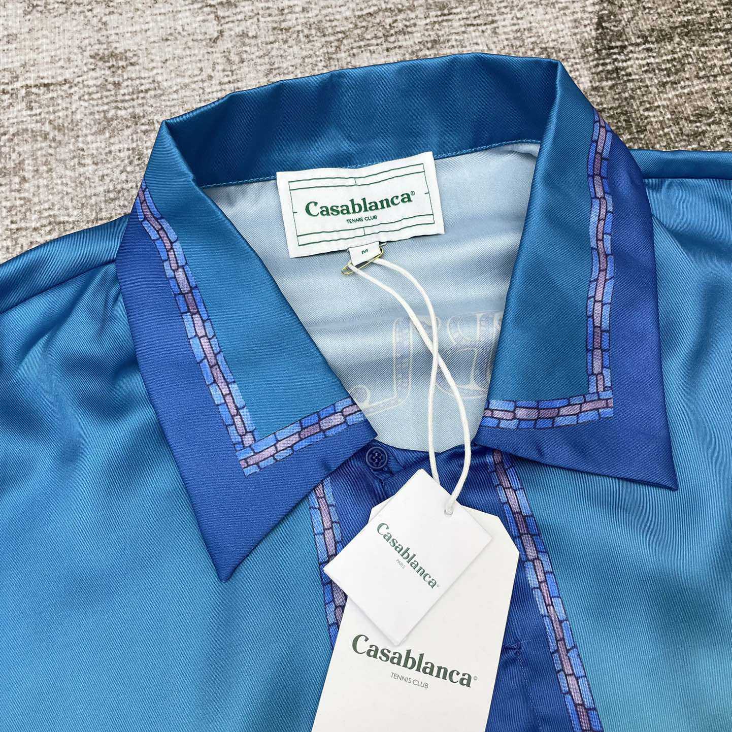 Casablanca Coquillage Coloré Silk Shirt    CA3457 - DopestKickz