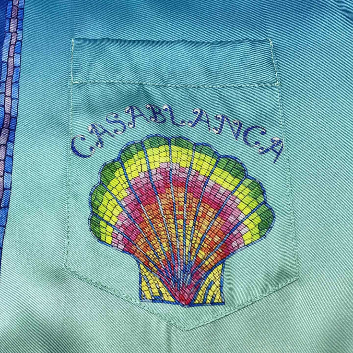 Casablanca Coquillage Coloré Silk Shirt    CA3457 - DopestKickz
