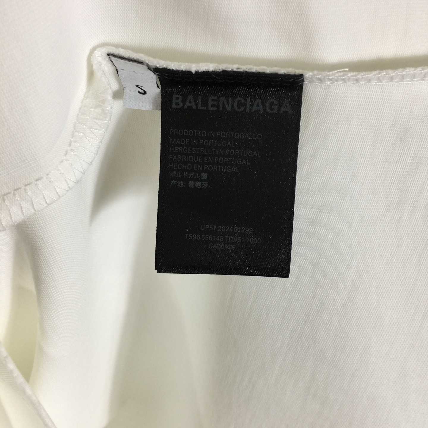 Balenciaga Cotton T-Shirt Medium Fit - DopestKickz