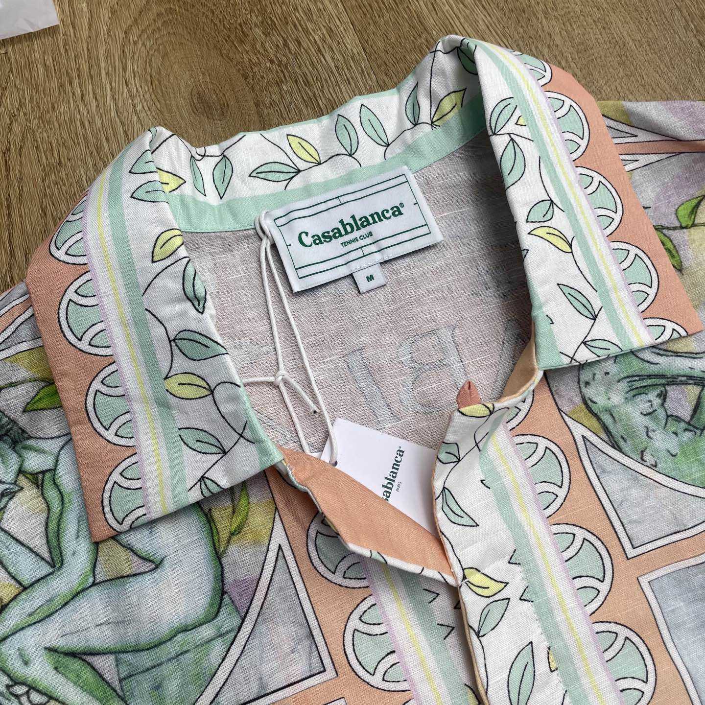 Casablanca Vase Linen Shirt   CA3525 - DopestKickz