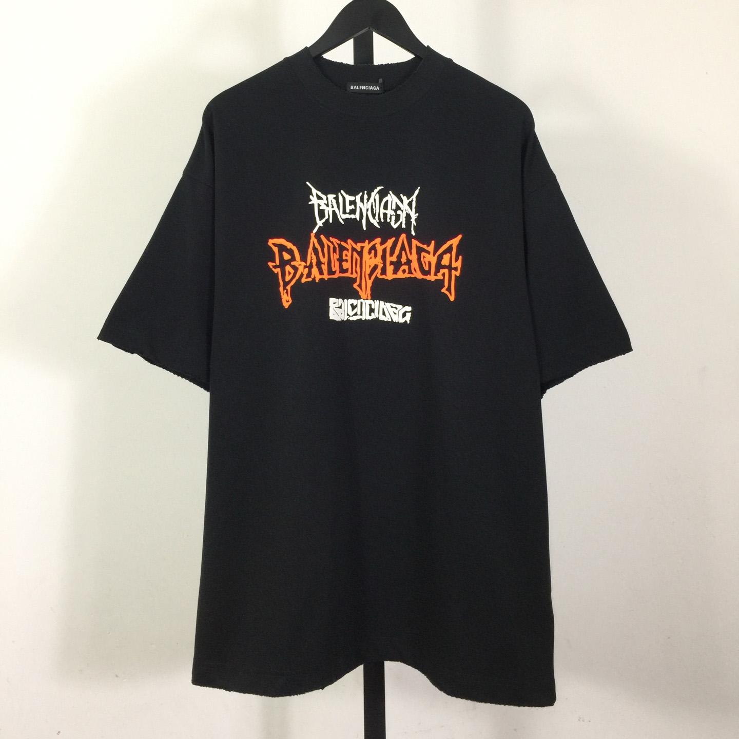 Balenciaga Cotton T-Shirt Medium Fit - DopestKickz