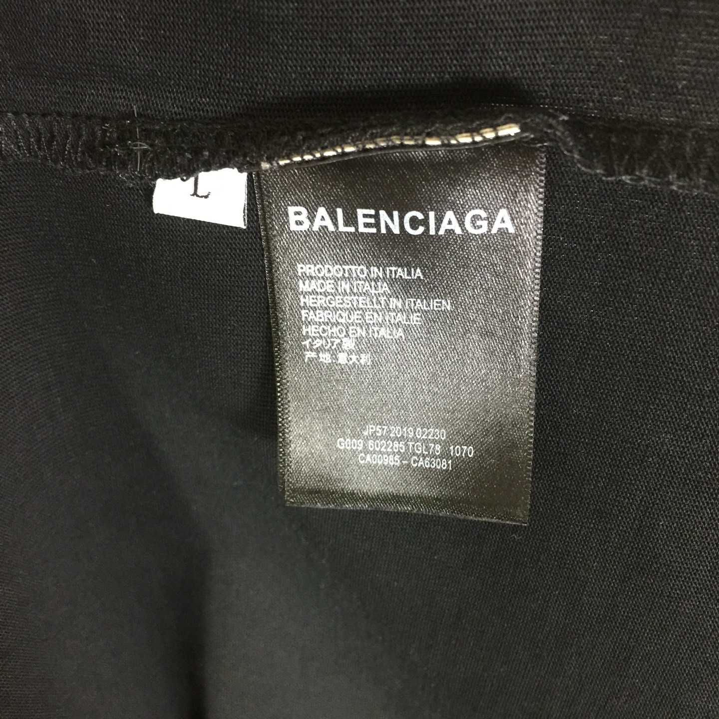 Balenciaga Cotton T-Shirt Medium Fit - DopestKickz