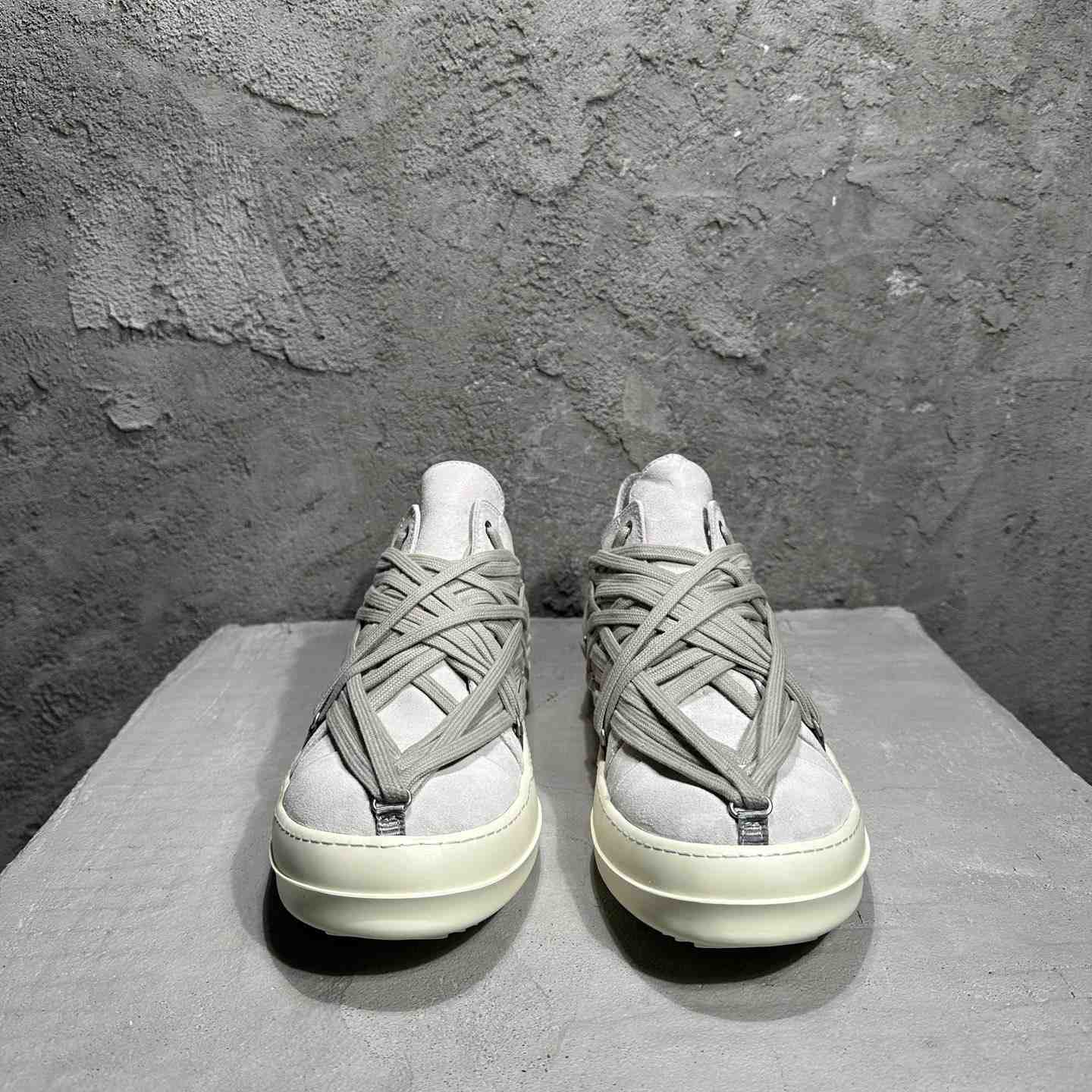 Rick Owens Megalaced Low Sneaks  - DopestKickz