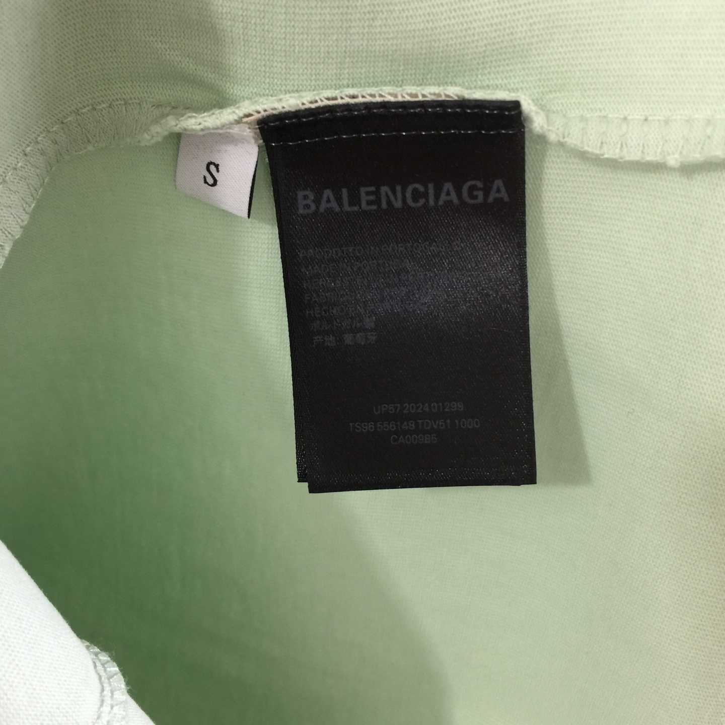 Balenciaga Cotton T-Shirt Medium Fit - DopestKickz