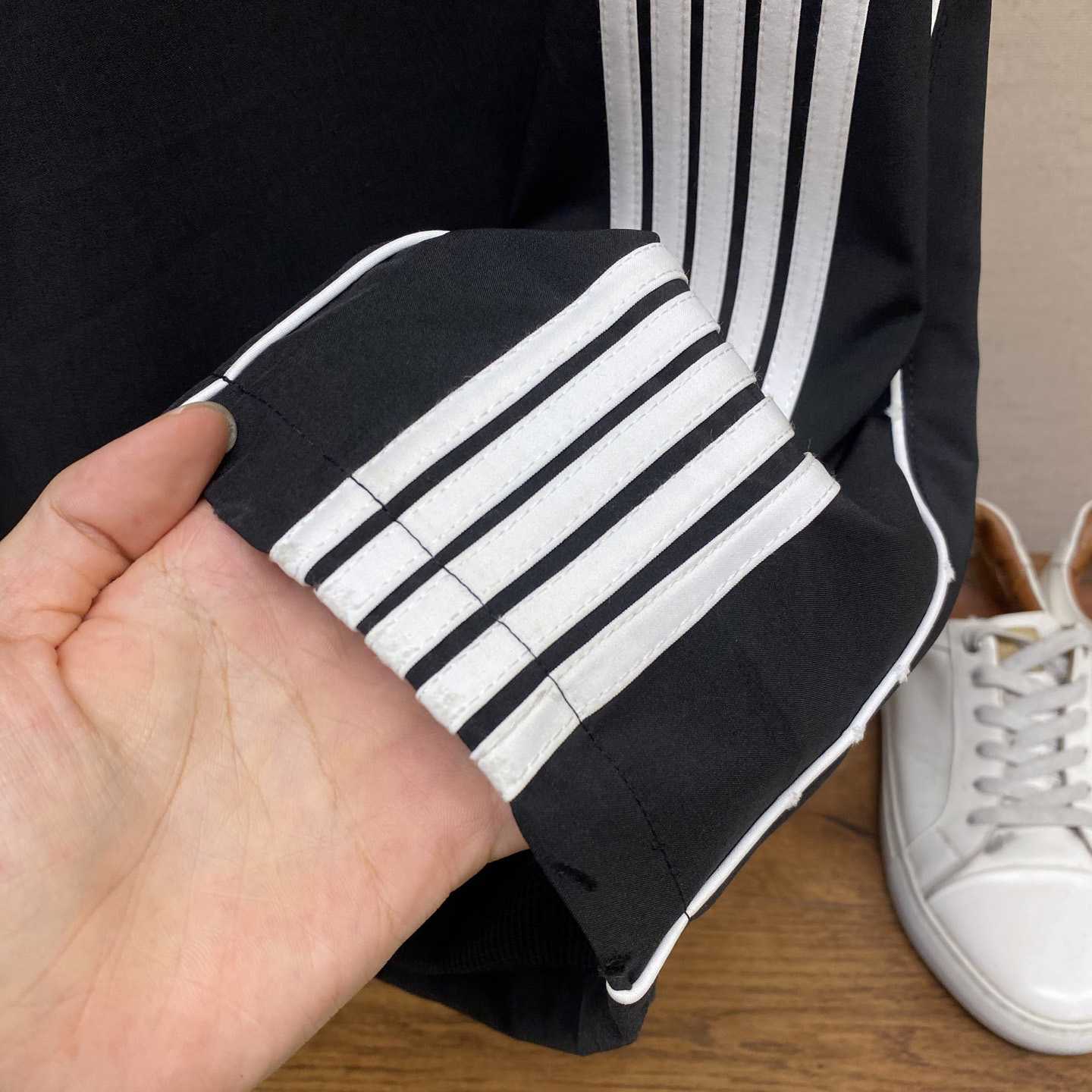 Balenciaga Large Tracksuit Pants In Black Technical Fabric - DopestKickz