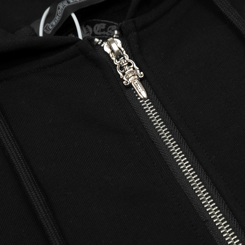 Chrome Hearts Zip Up Hoodie  - DopestKickz