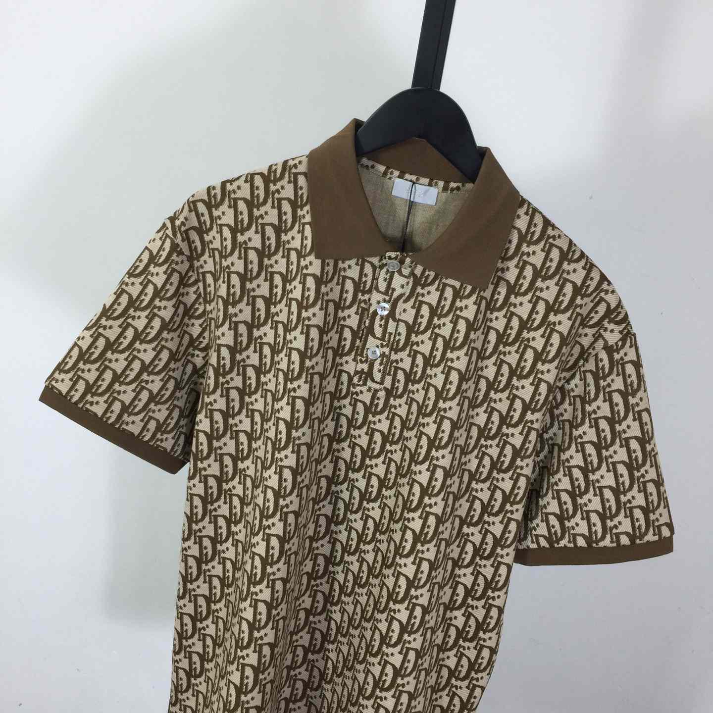 Dior Oblique Polo Shirt - DopestKickz