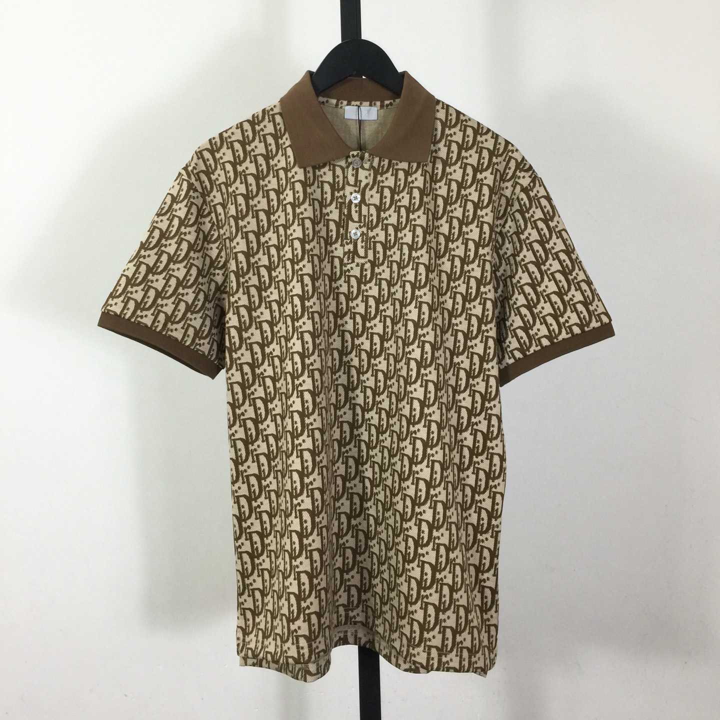 Dior Oblique Polo Shirt - DopestKickz