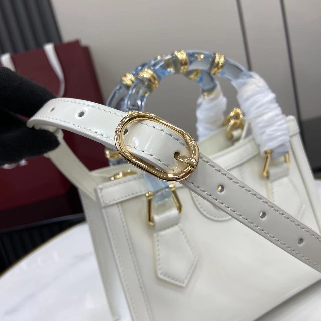 Gucci Gucci Diana Small Tote Bag - DopestKickz