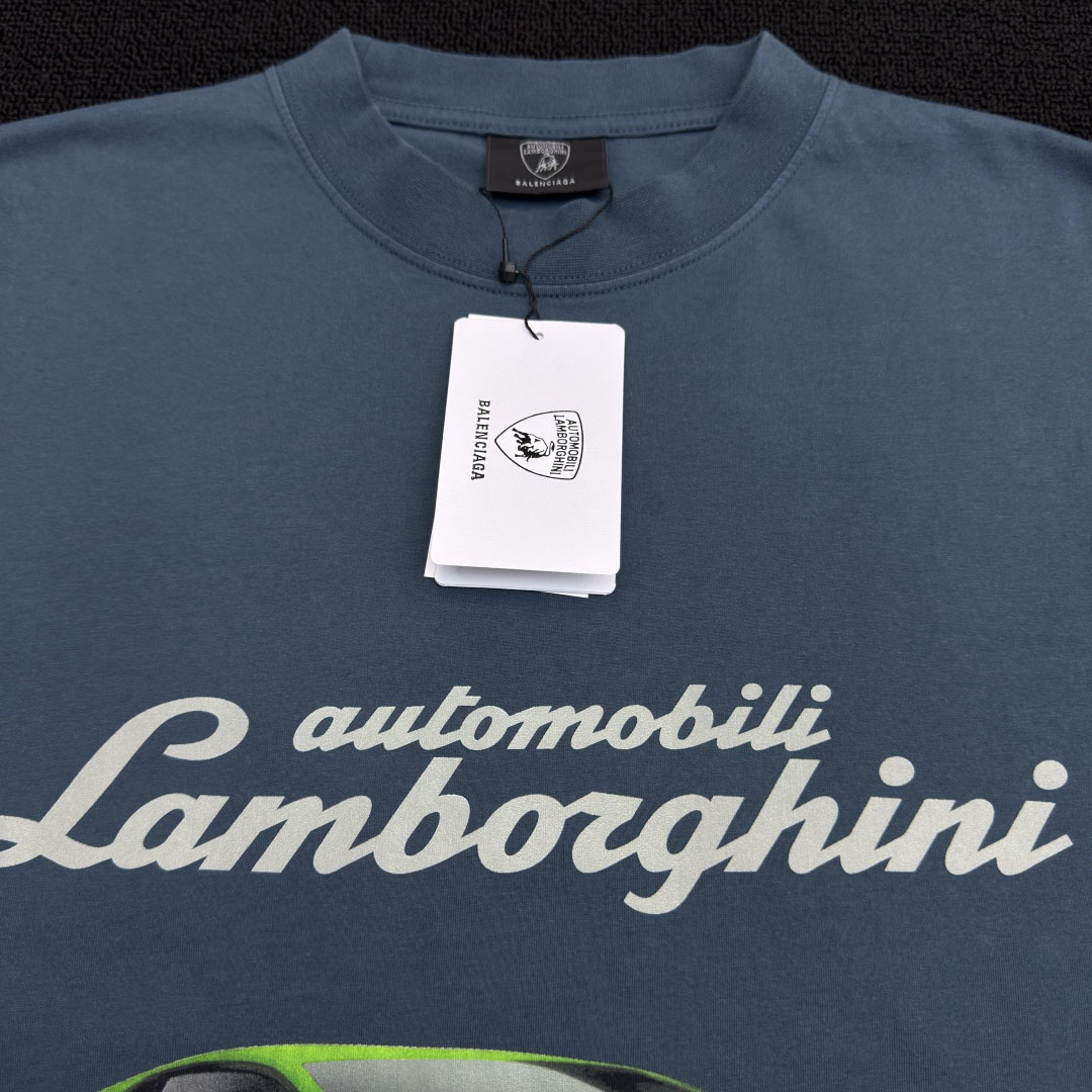 Balenciaga Automobili Lamborghini Oversized T-Shirt  - DopestKickz