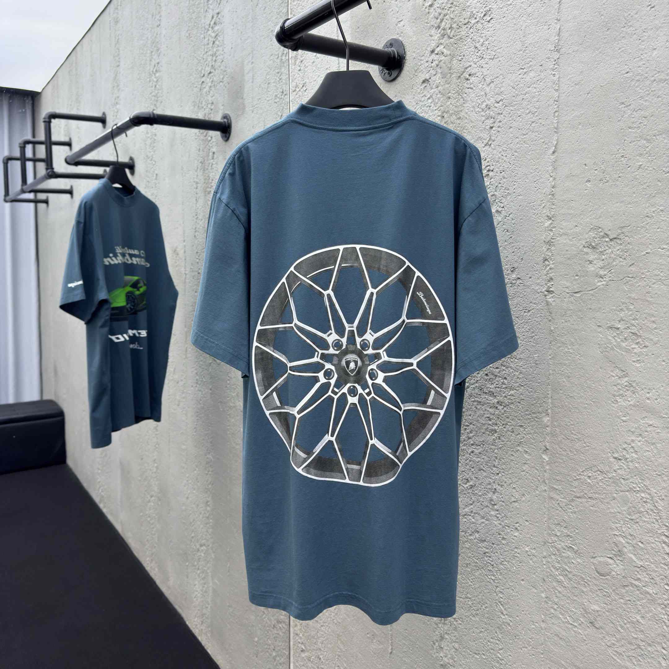 Balenciaga Automobili Lamborghini Oversized T-Shirt  - DopestKickz