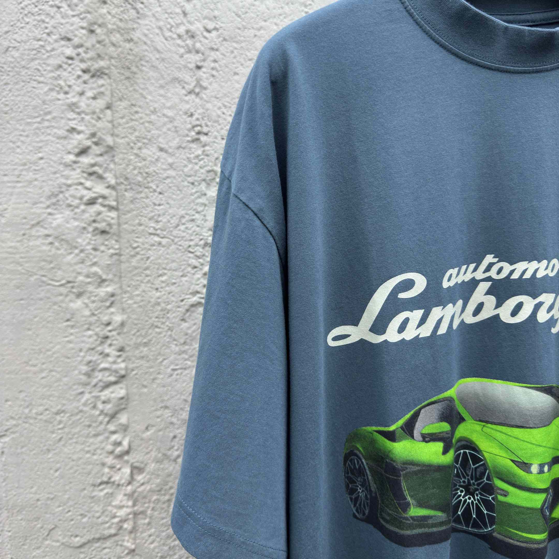 Balenciaga Automobili Lamborghini Oversized T-Shirt  - DopestKickz