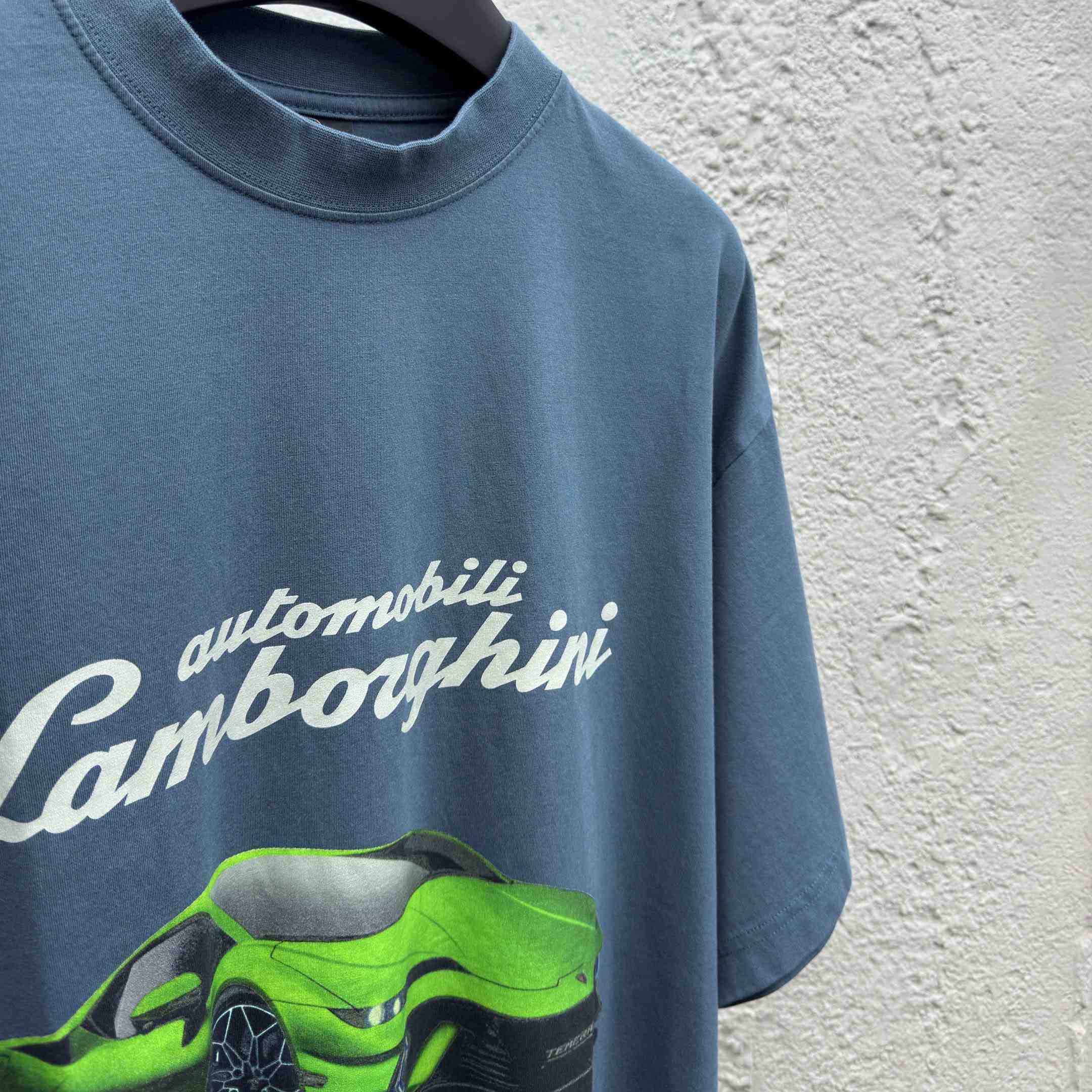 Balenciaga Automobili Lamborghini Oversized T-Shirt  - DopestKickz