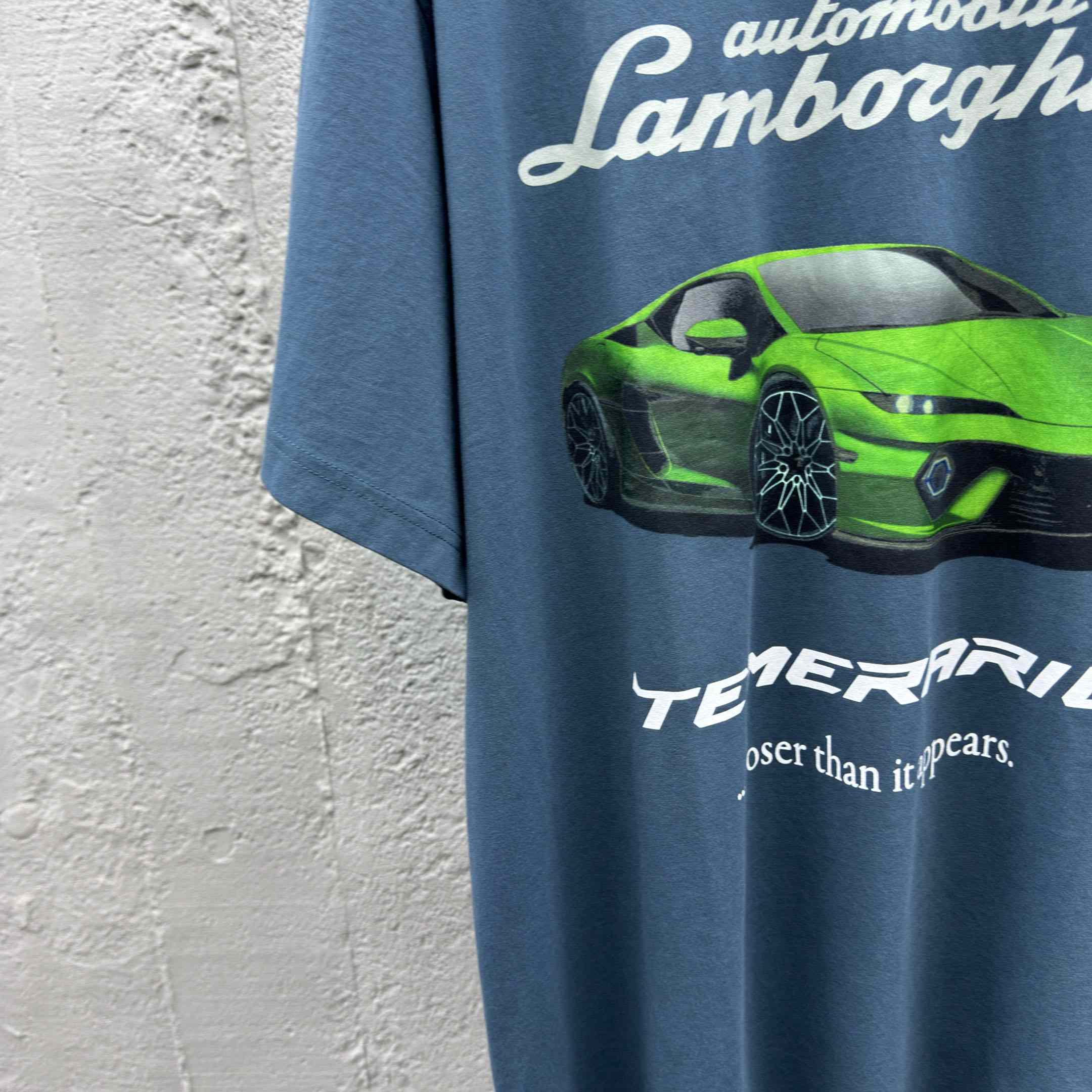 Balenciaga Automobili Lamborghini Oversized T-Shirt  - DopestKickz