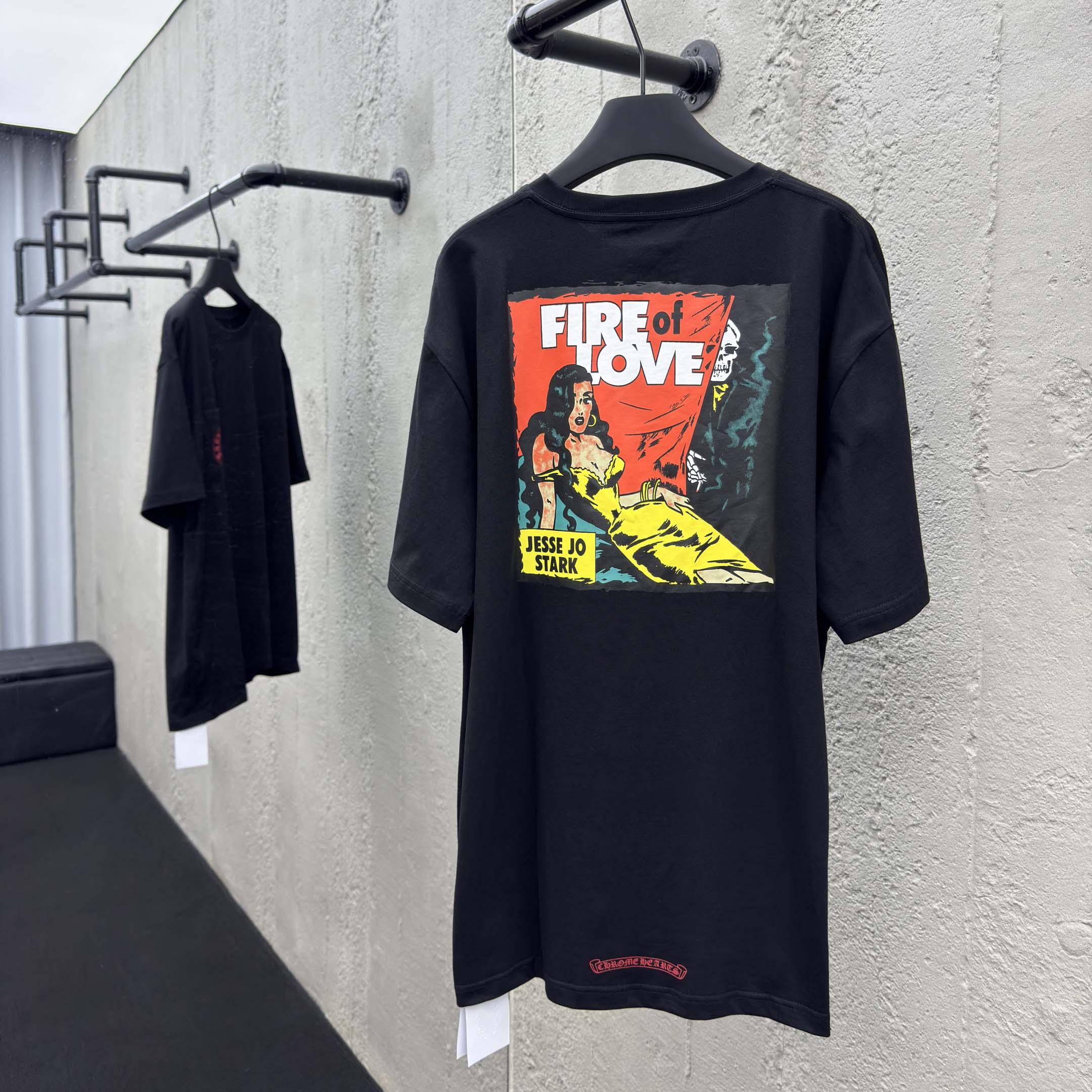 Chrome Heart x Deadly doll Cotton Tee - DopestKickz