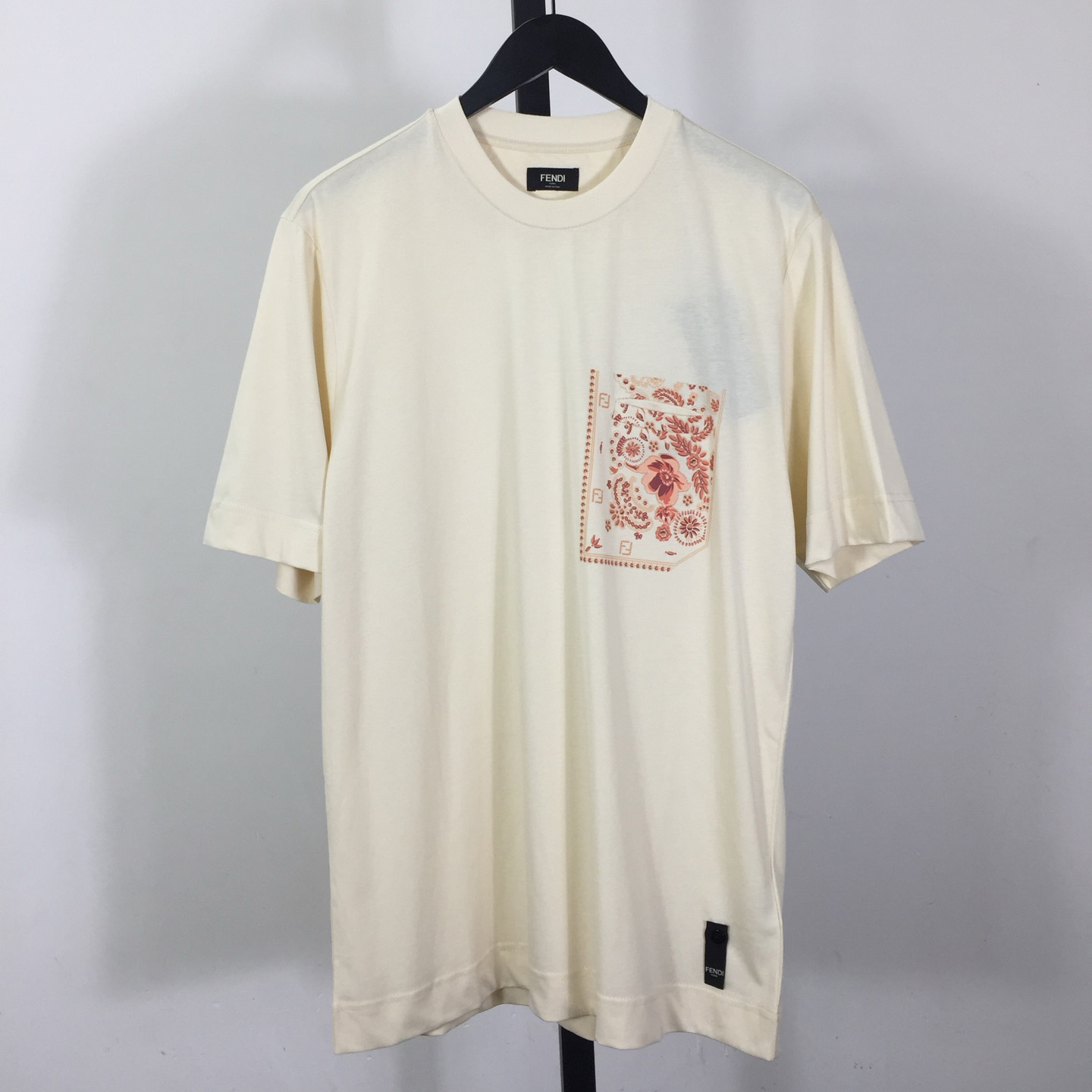 Fendi White Cotton T-shirt - DopestKickz