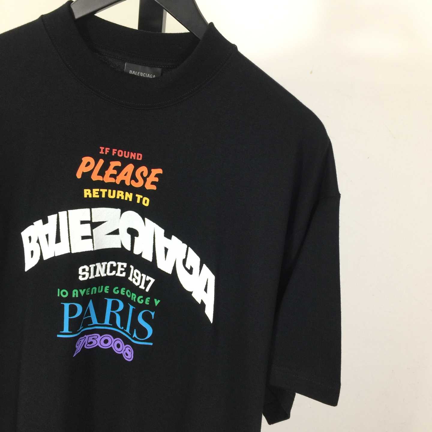 Balenciaga Cotton T-Shirt  - DopestKickz
