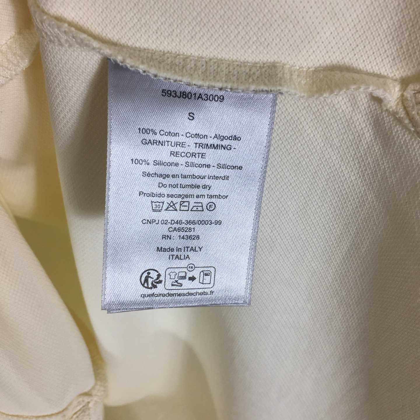 Dior CD Diamond Polo Shirt  - DopestKickz