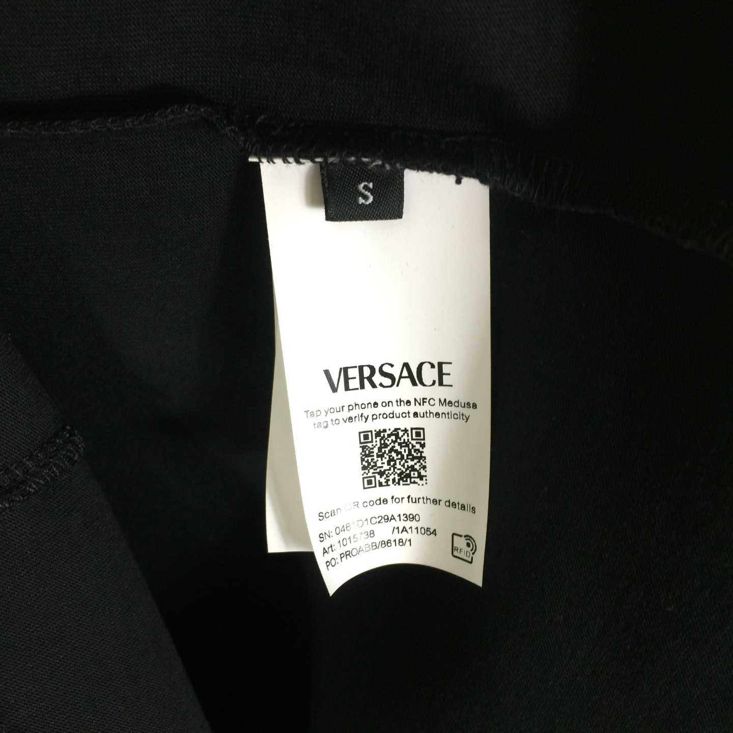 Versace  Embroidered Medusa Milano T-Shirt - DopestKickz