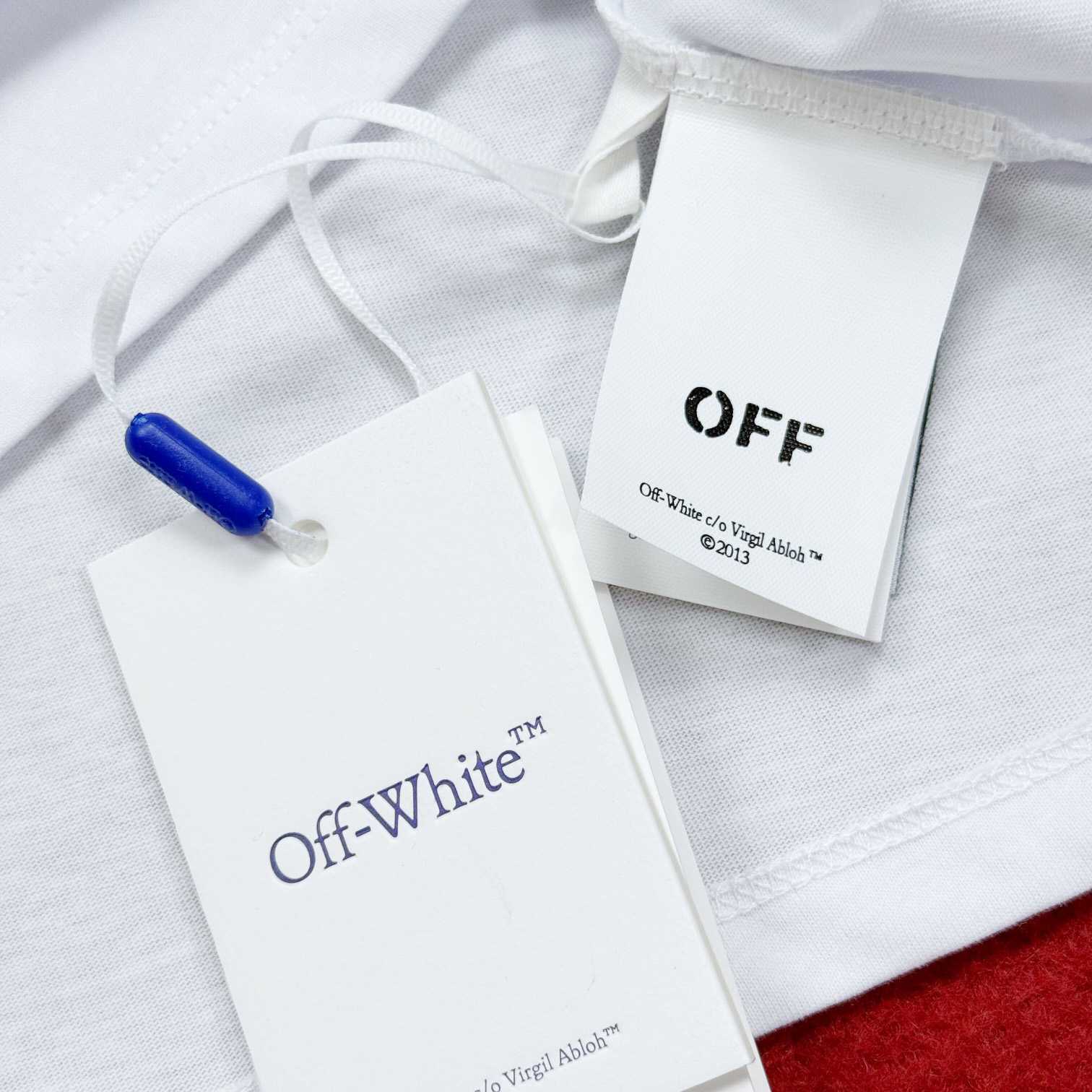 Off-White Watercolor Arrow T-Shirt - DopestKickz
