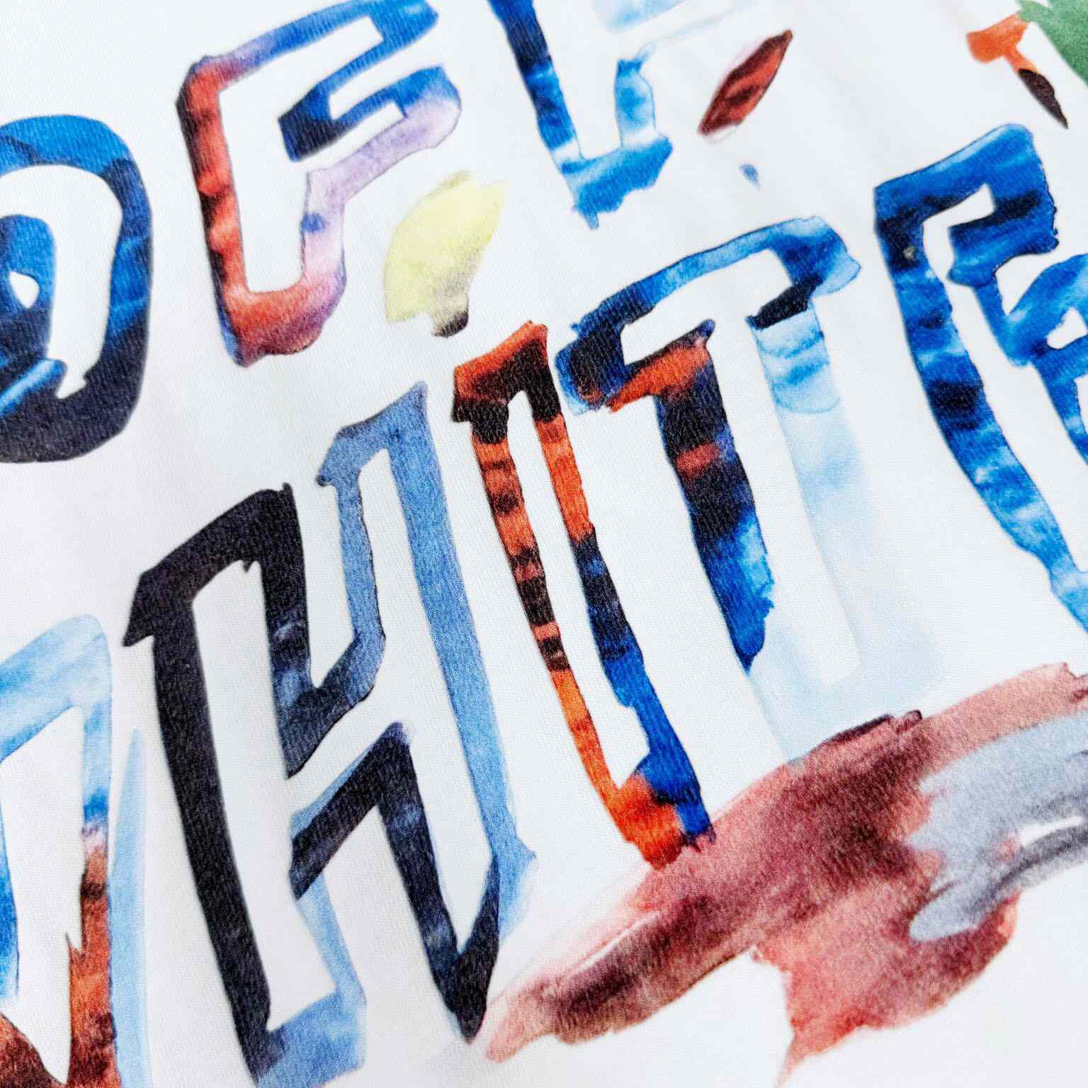Off-White Watercolor Arrow T-Shirt - DopestKickz
