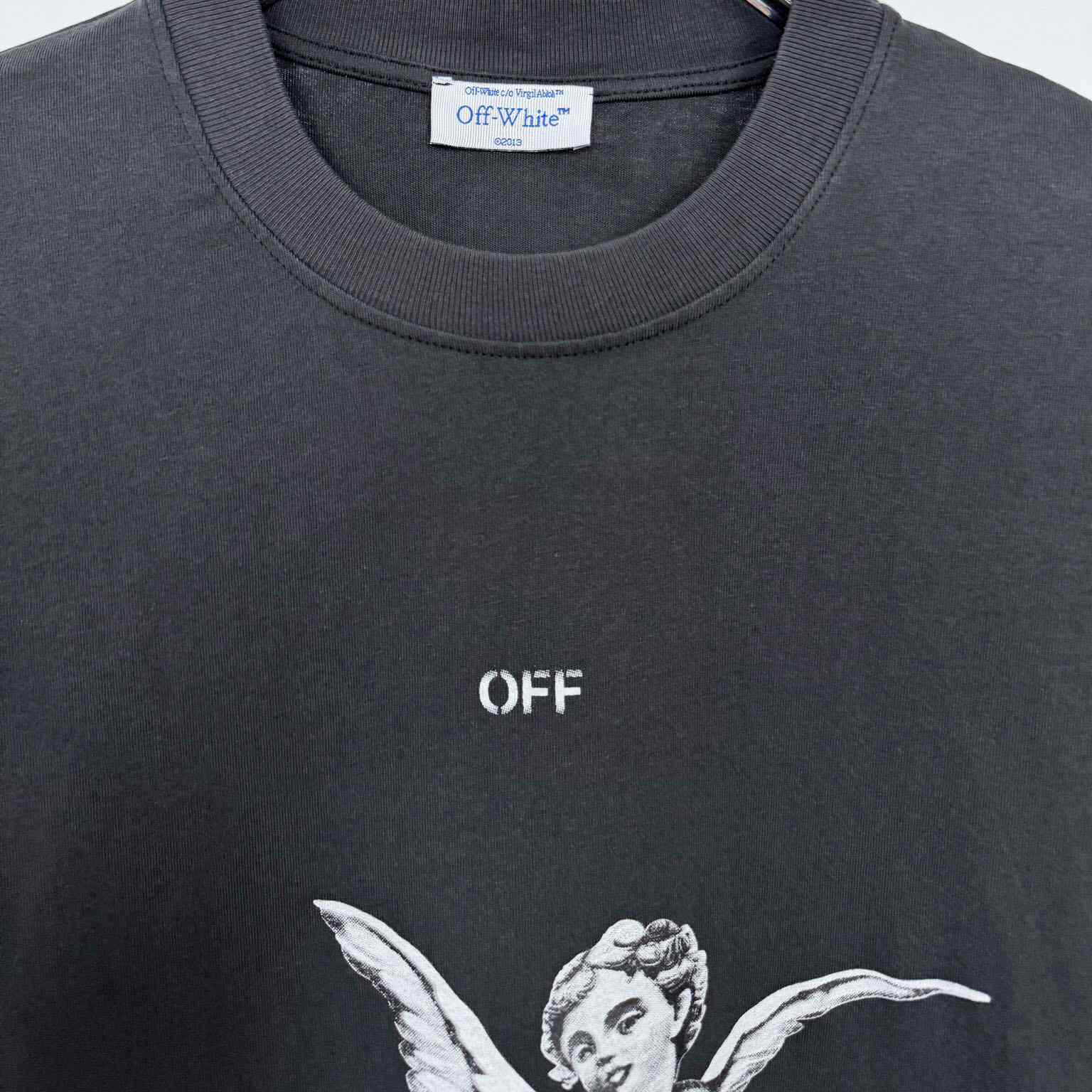 Off-White Putti Skate S/S Tee Vintage Black - White - DopestKickz