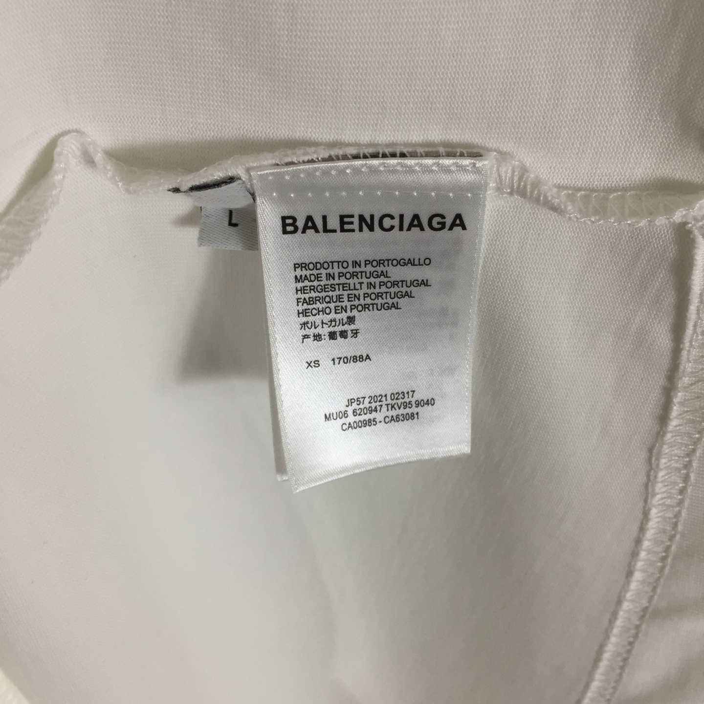 Balenciaga Cotton T-Shirt  - DopestKickz
