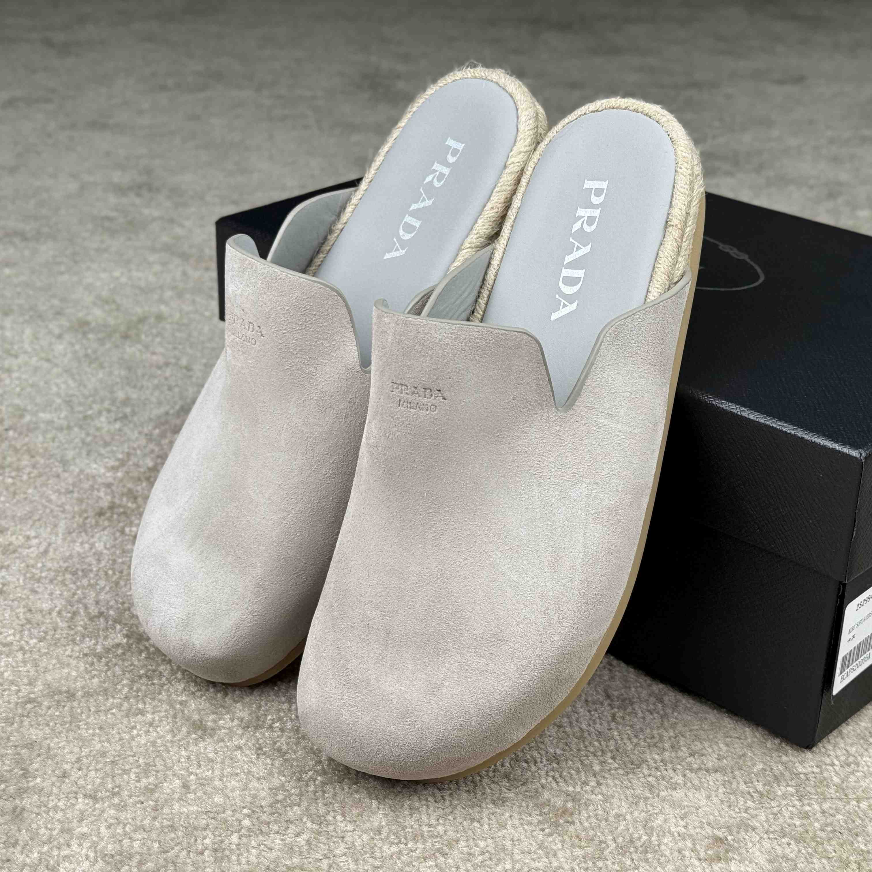 Prada Suede Mules - DopestKickz