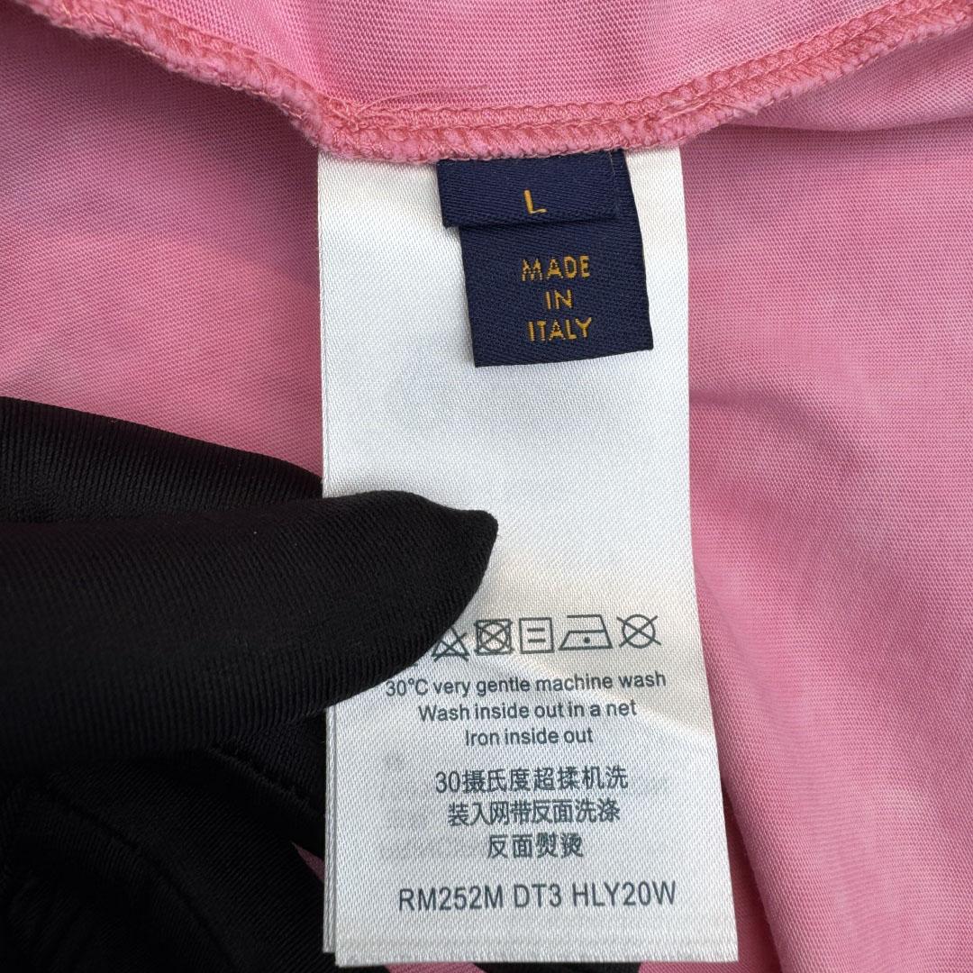 Louis Vuitton Washed Ribbed T-Shirt   1AHWA0 - DopestKickz
